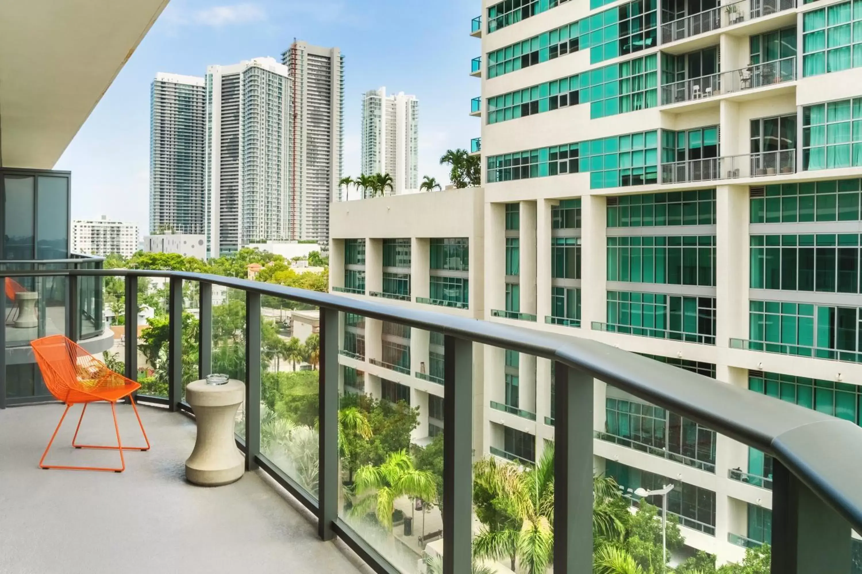 Balcony/Terrace in Hyde Suites Midtown Miami