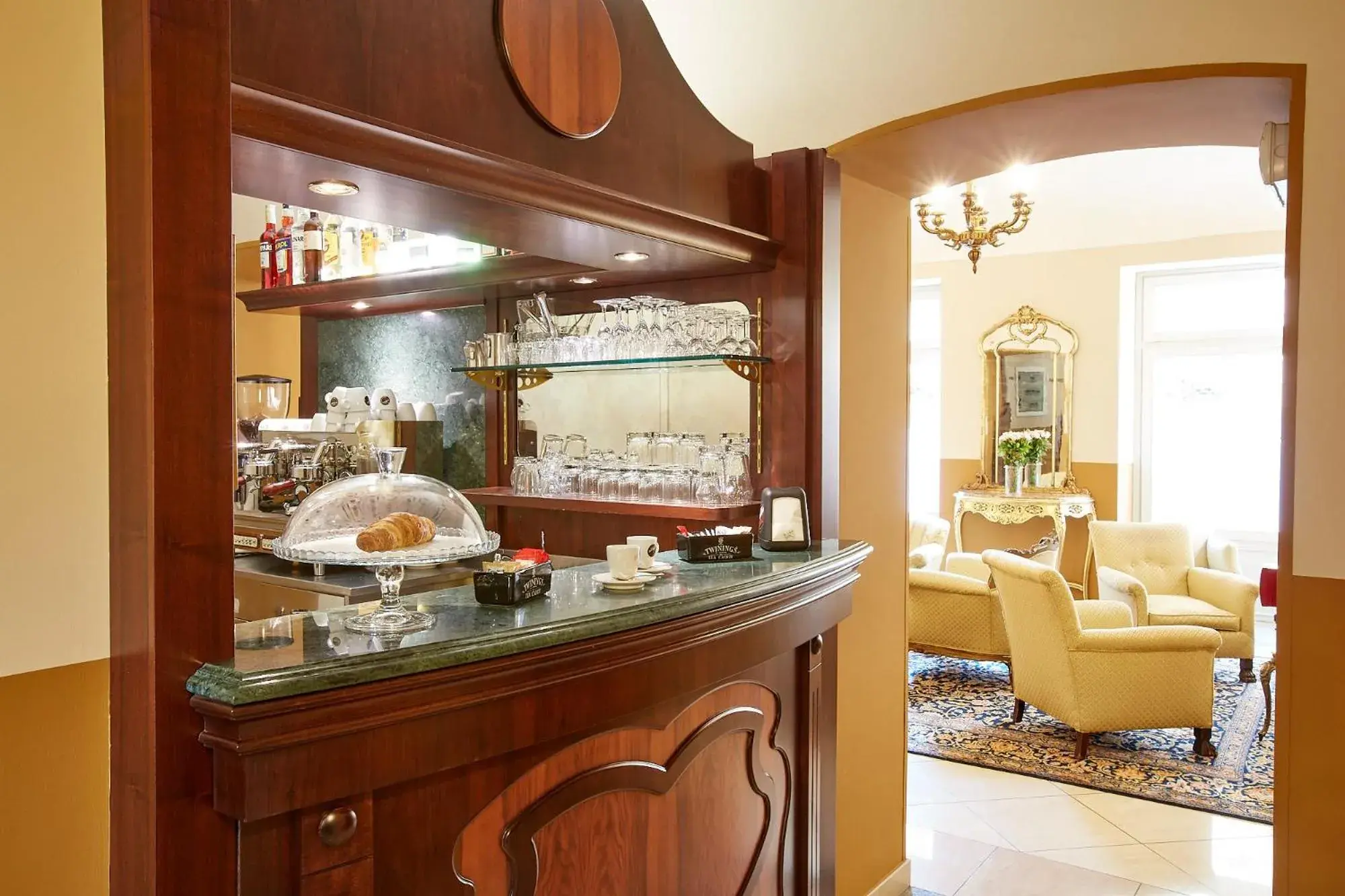 Lounge or bar in Liberty Hotel Lounge or bar in Liberty Hotel