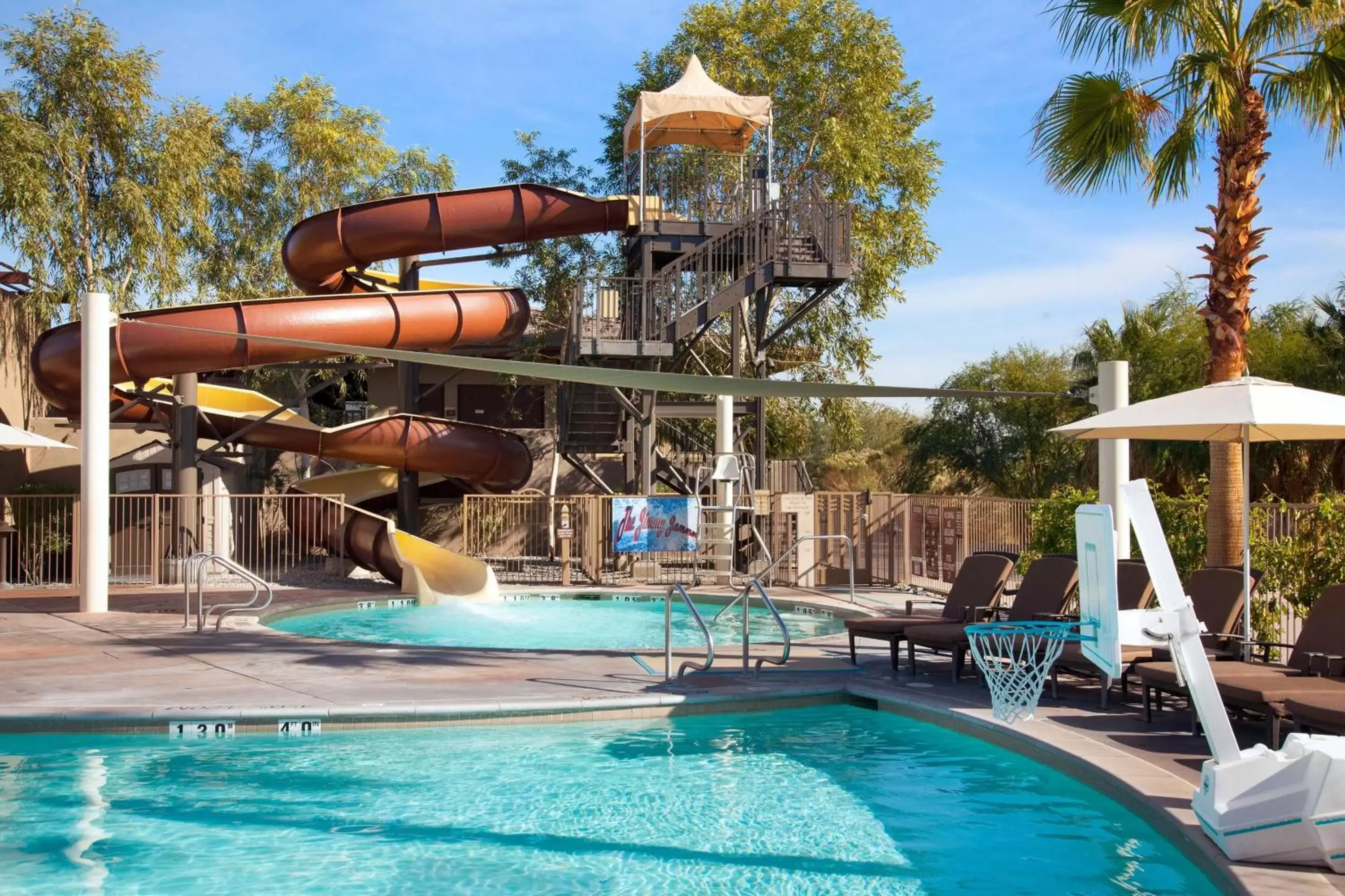 Swimming pool, Water Park in The Westin Desert Willow Villas, Palm Desert