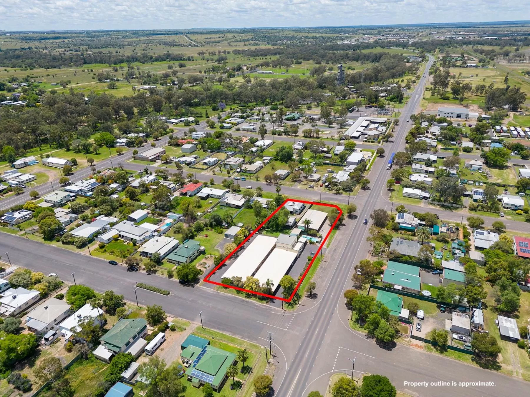 Bird's eye view in Roma Motel