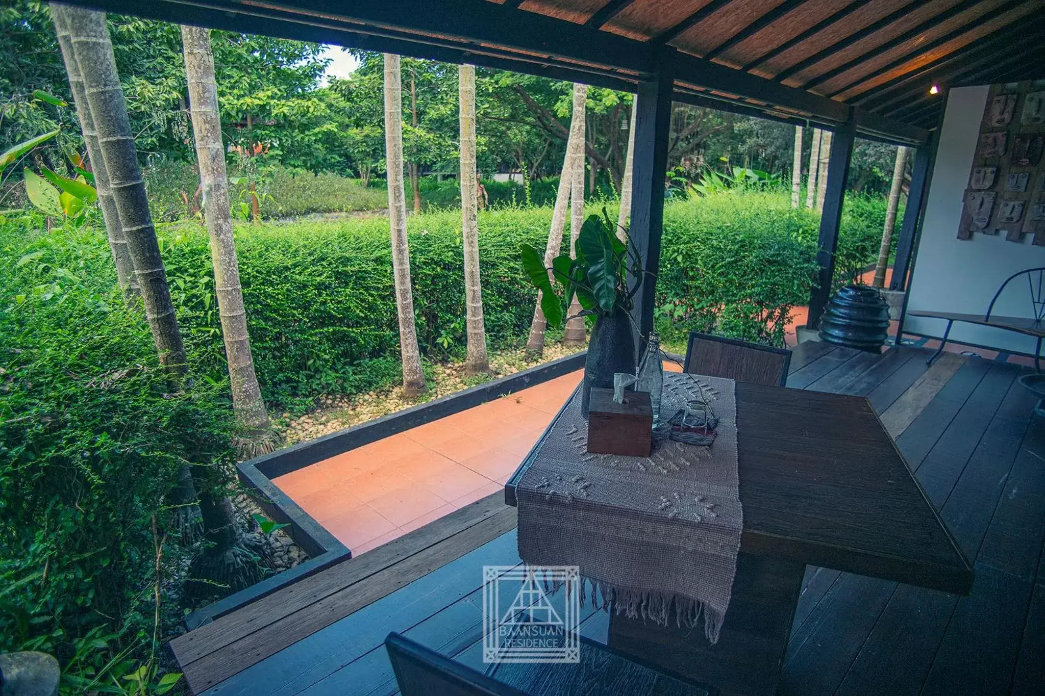 Garden view in Baan Suan Residence เฮือนพักบ้านสวน Garden view in Baan Suan Residence เฮือนพักบ้านสวน