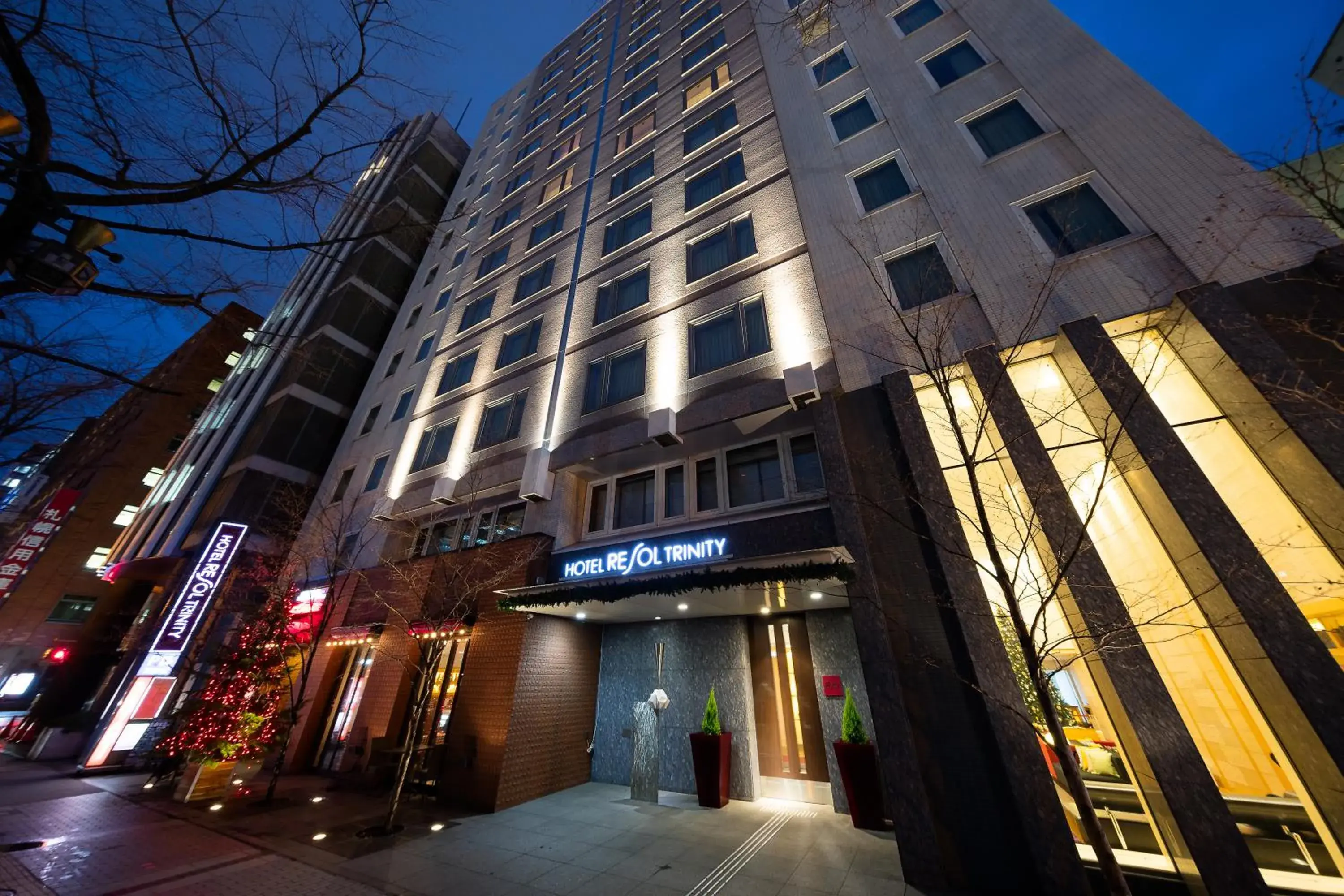 Facade/entrance, Property Building in Hotel Resol Trinity Sapporo