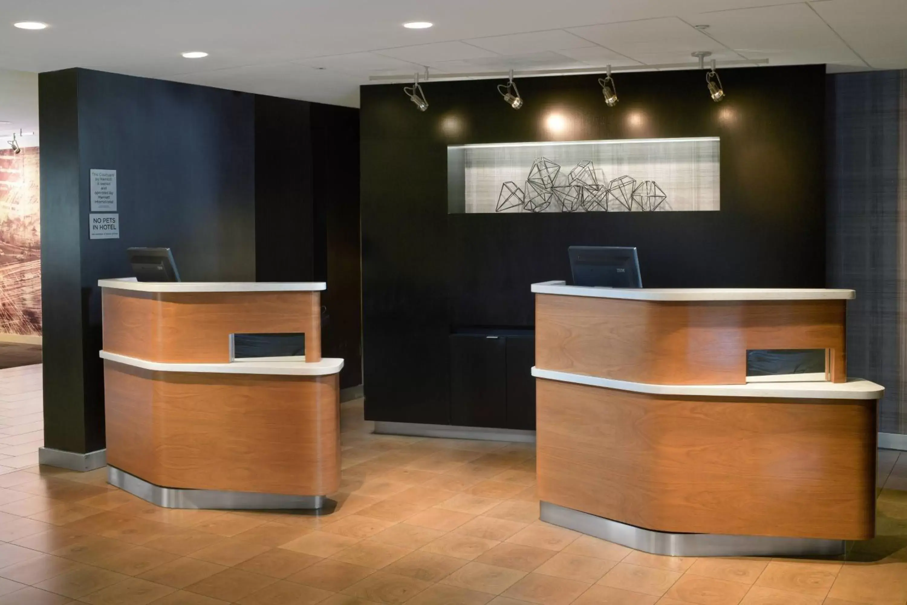 Lobby or reception, Lobby/Reception in Courtyard by Marriott Albuquerque Airport
