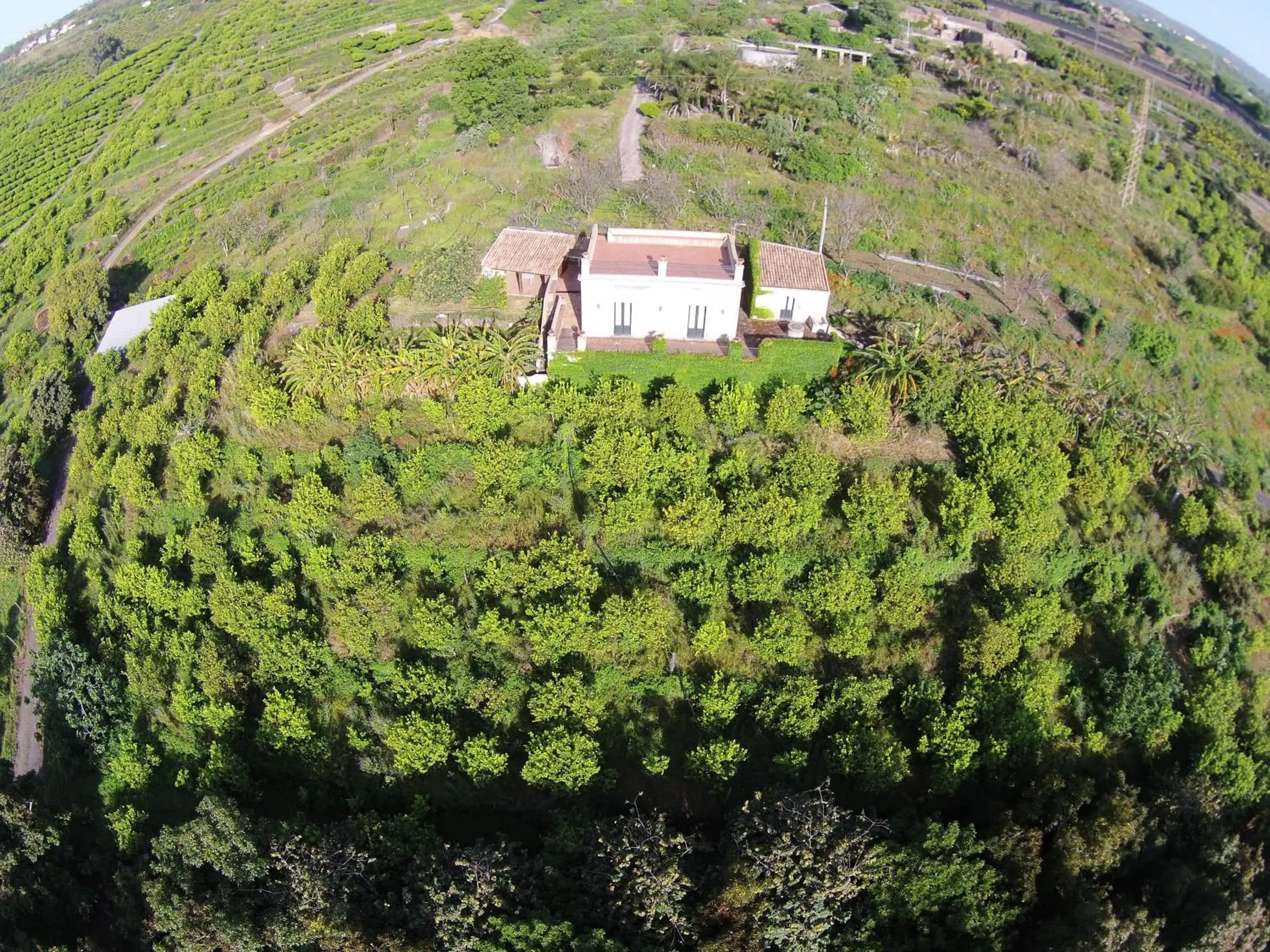 Day, Bird's-eye View in Etna Hotel