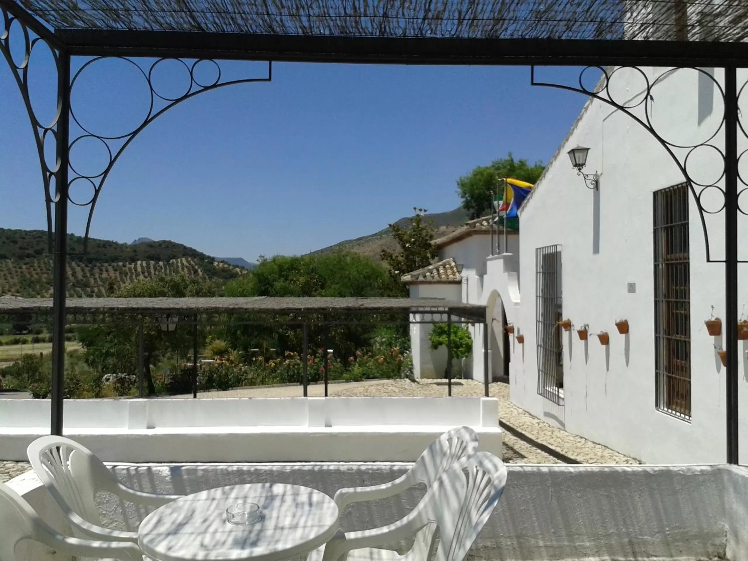 Balcony/Terrace in Villa Turística de Priego