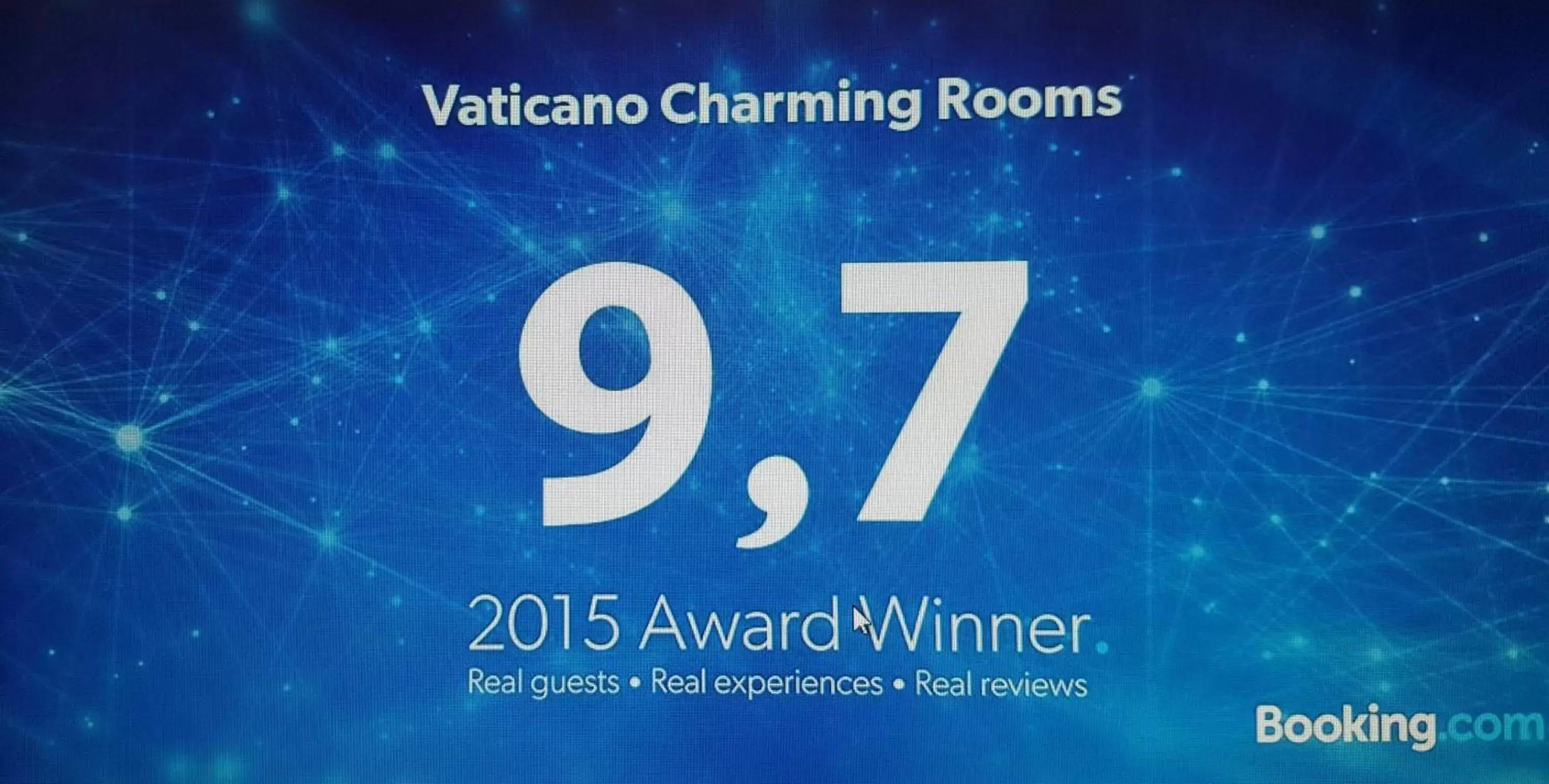Certificate/Award in Vaticano Charming Rooms