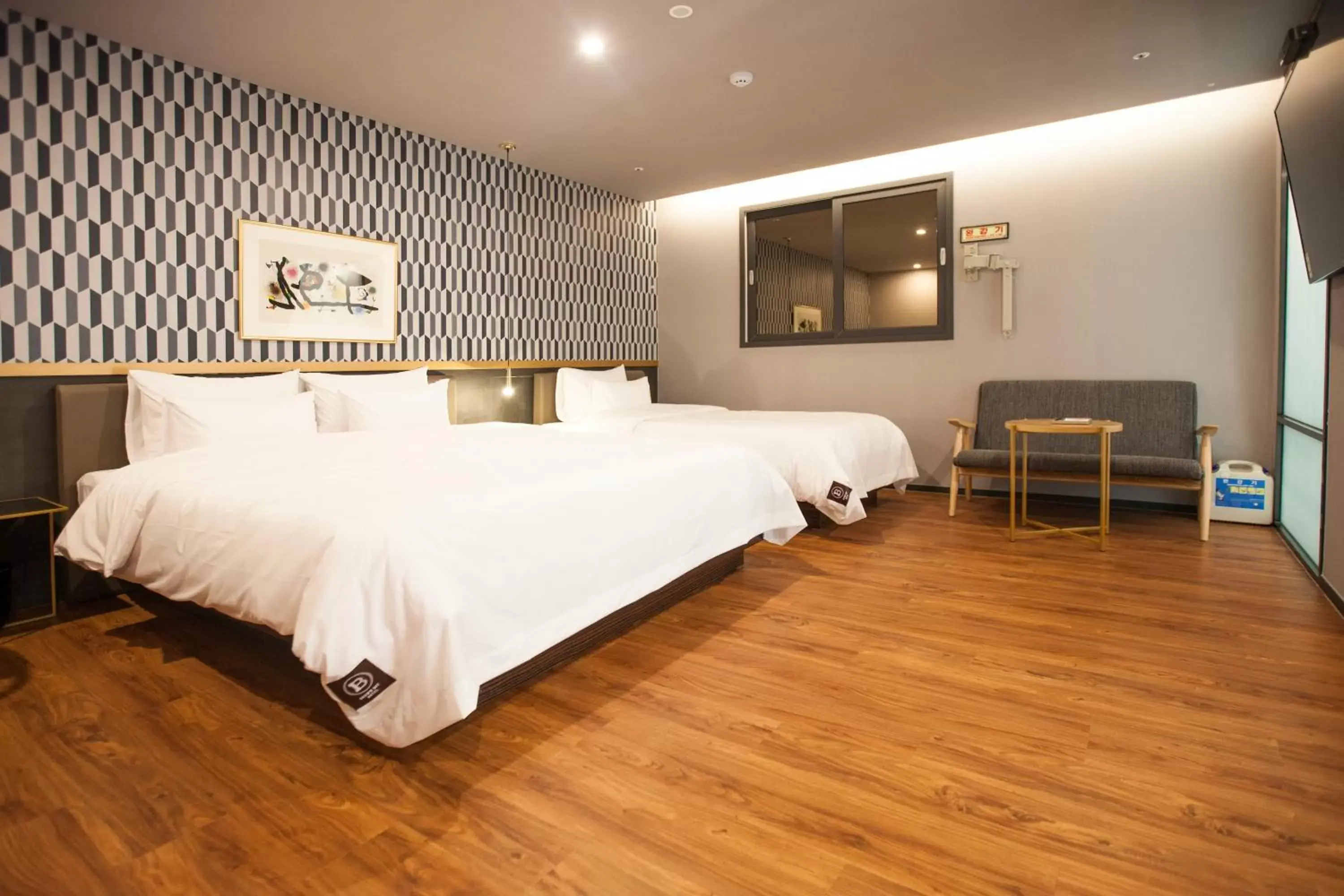 Bed in Seomyeon Brown-dot hotel Gold