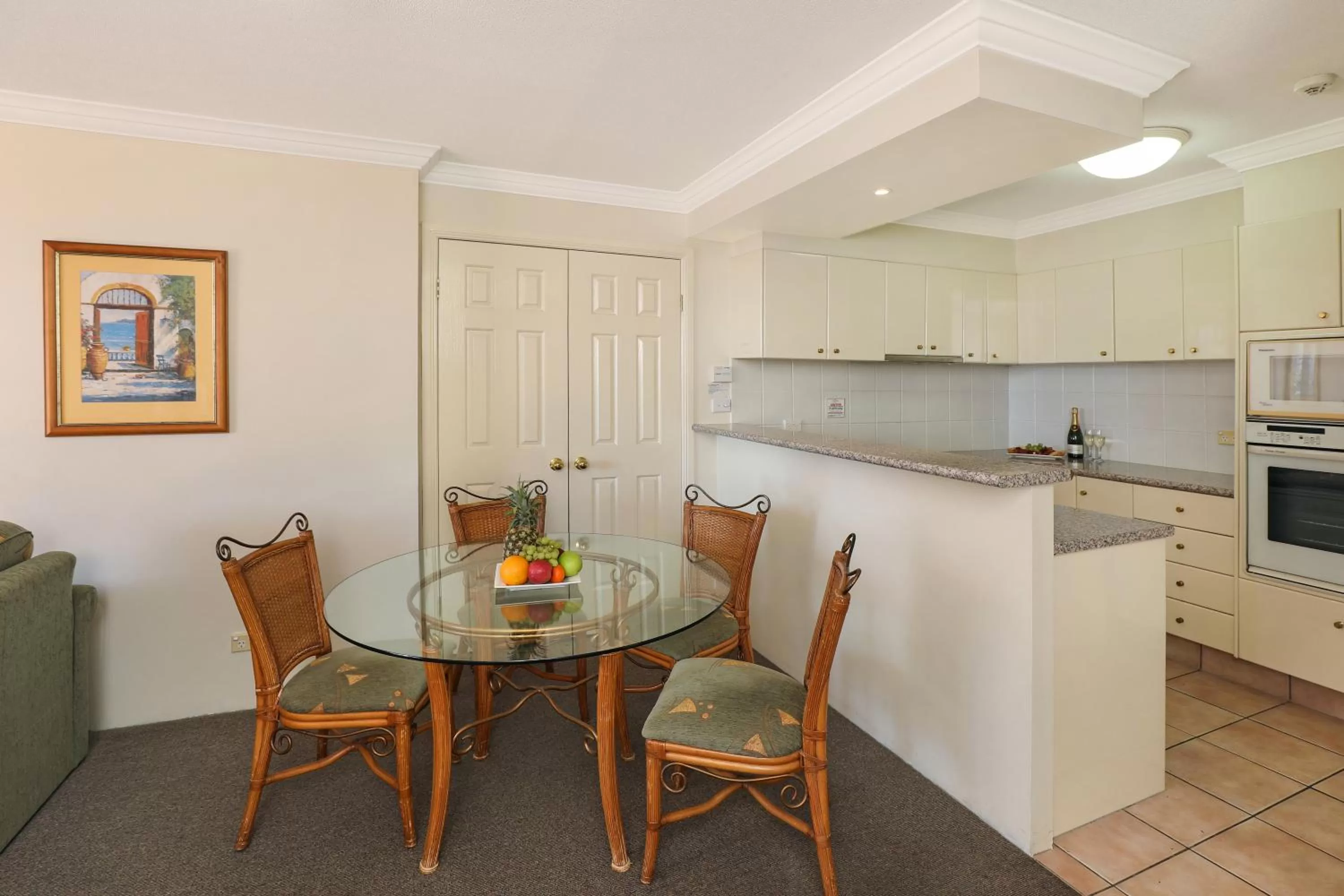Dining area in Marrakesh Apartments