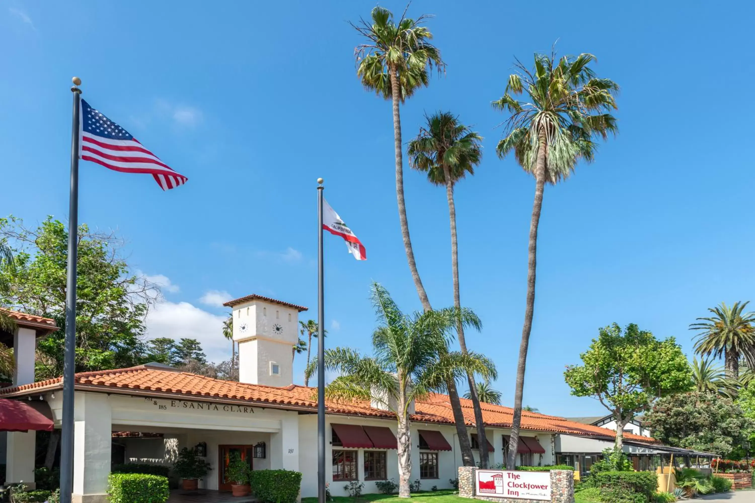 Property Building in Clocktower Inn Ventura