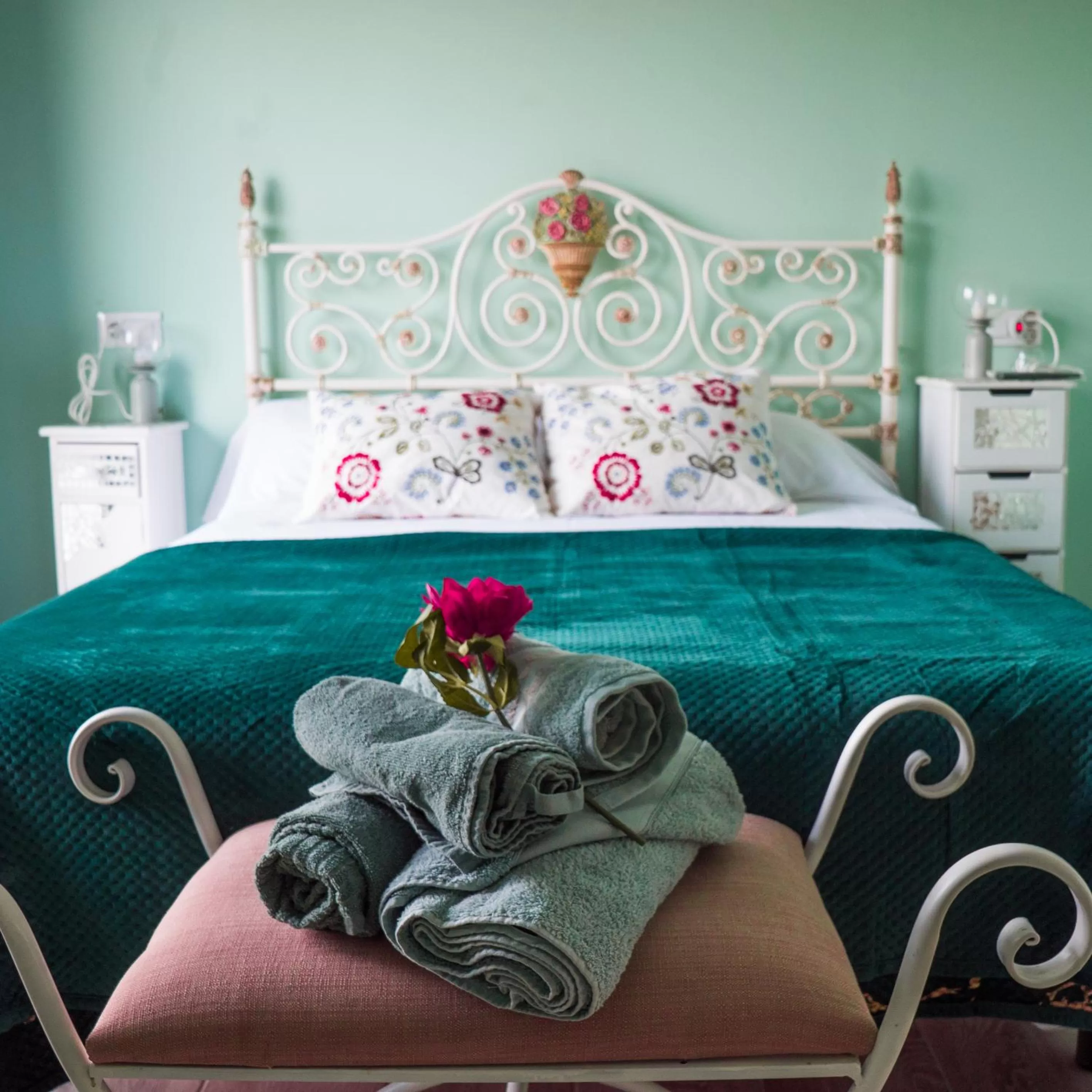 Bed in Cabezo Buñuel Hostal