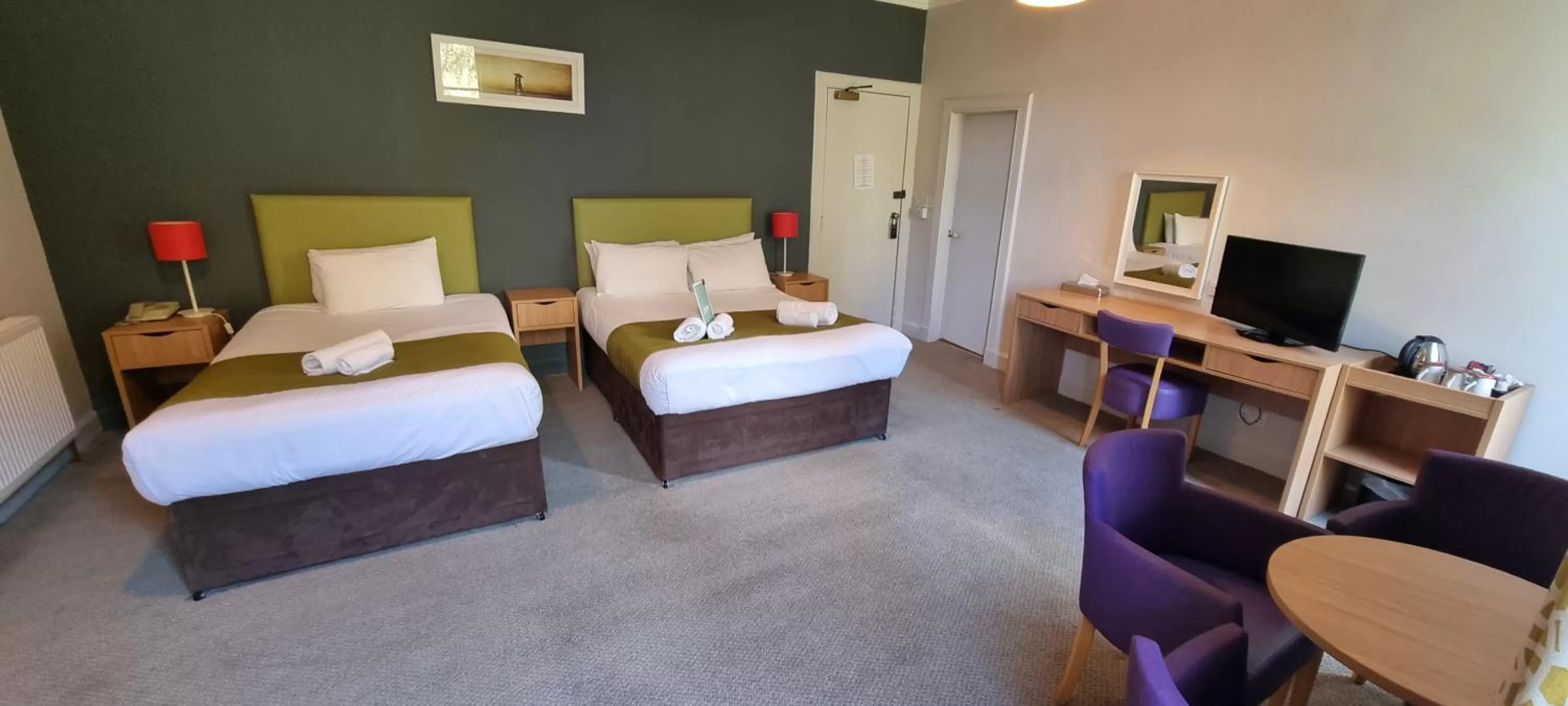 Bedroom, Bed in The Pitlochry Hydro Hotel