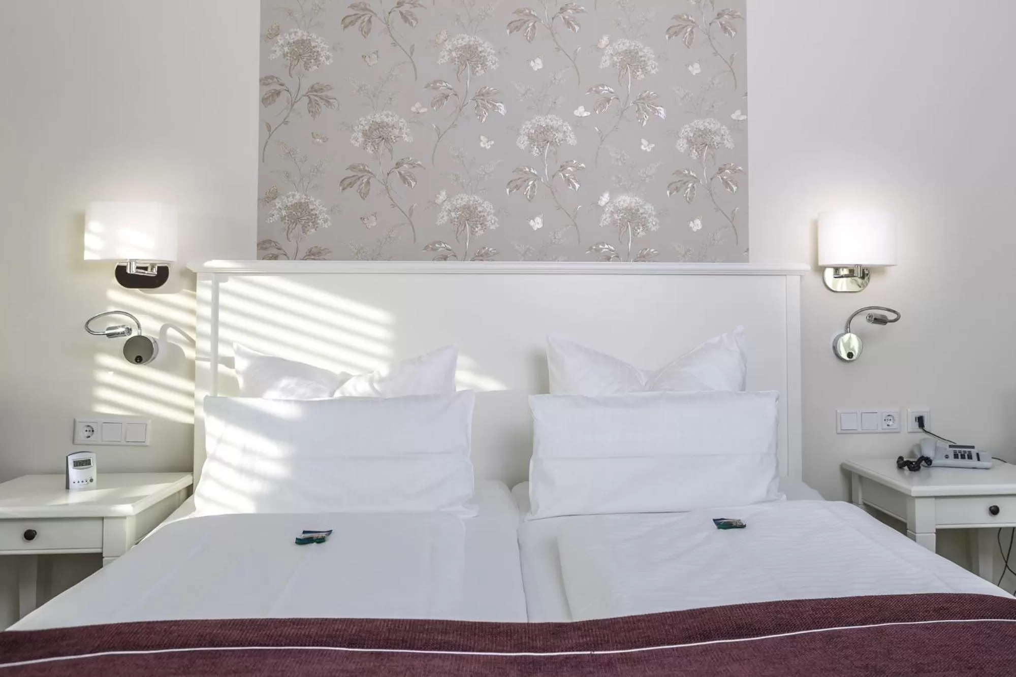 Decorative detail, Bed in Hotel Landhaus Ellerbrock