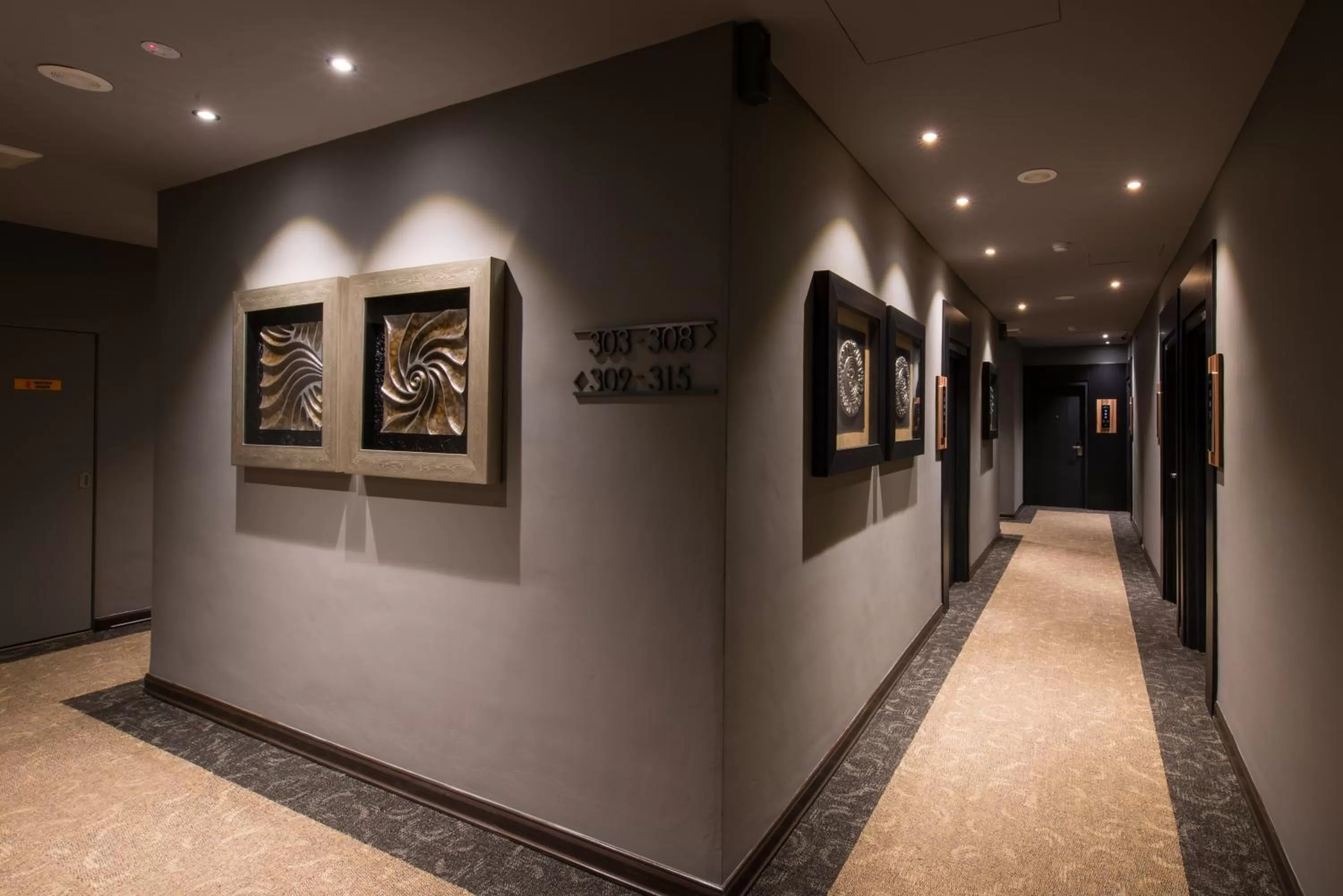 Floor plan in Asiatic Hotel