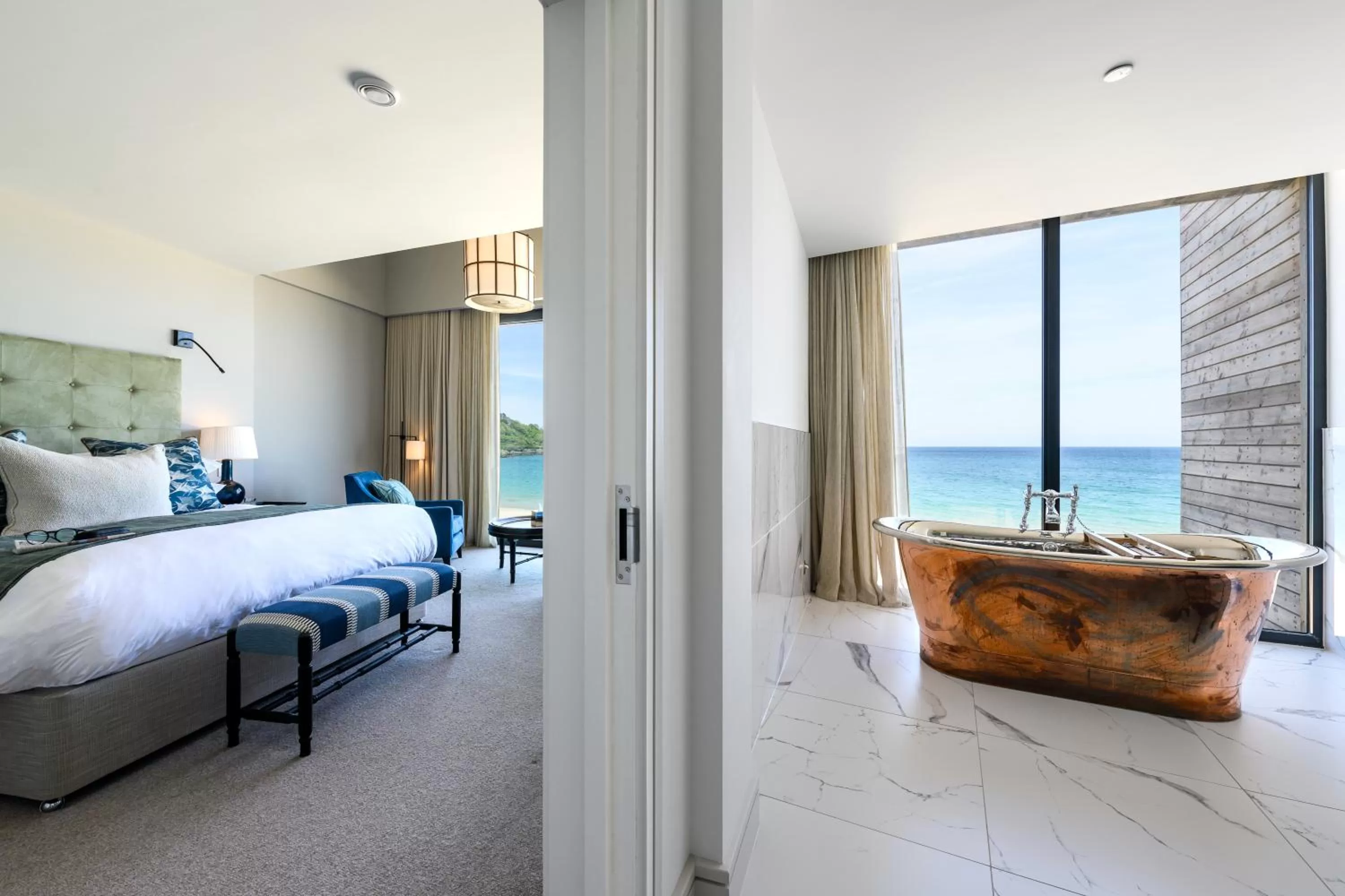 Photo of the whole room, Bed in Carbis Bay and Spa Hotel