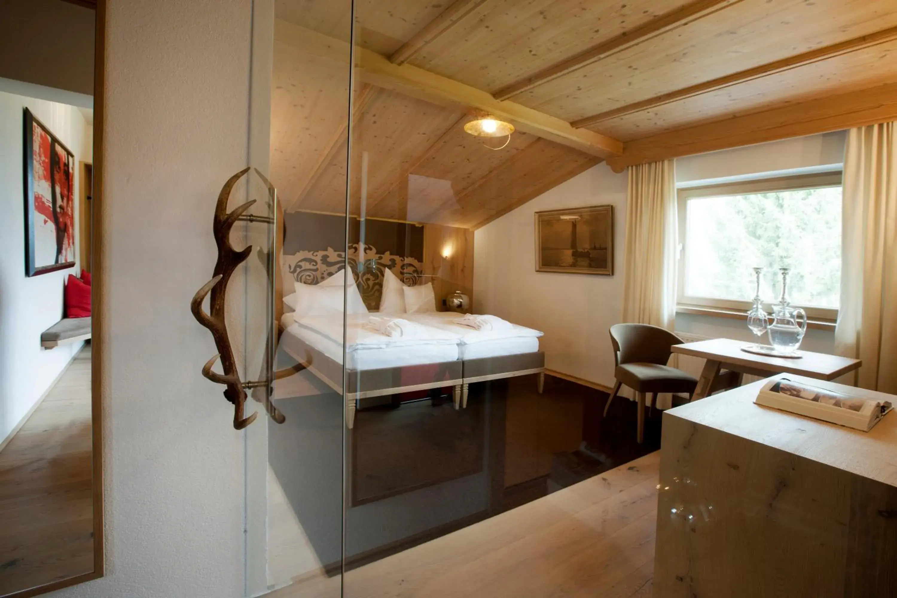 Bedroom in Minglers Sportalm - Das Gourmet- und Genießerhotel