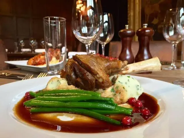 Food close-up in The Crown Inn