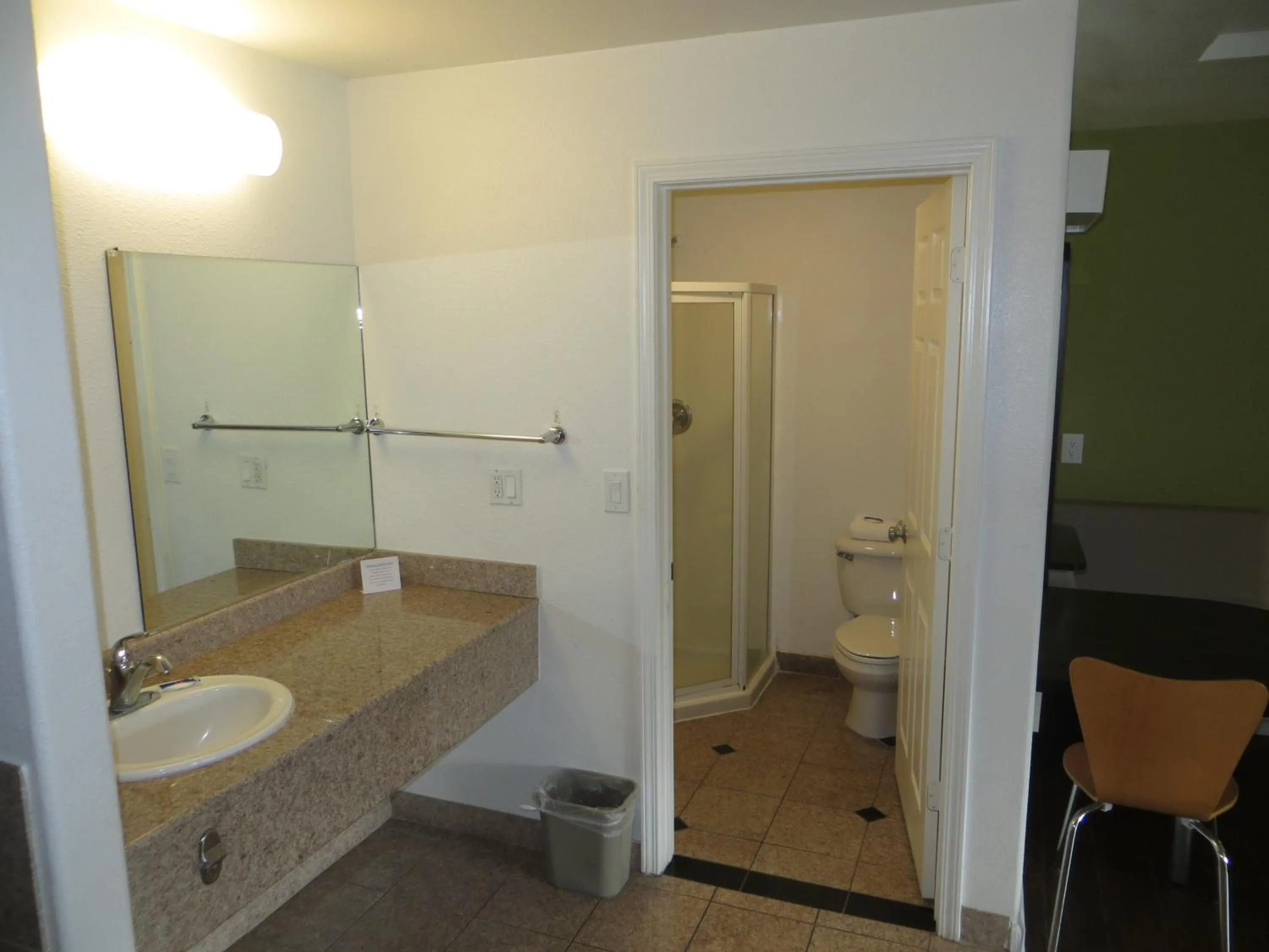 Bathroom in Motel 6 - Downtown Monterey
