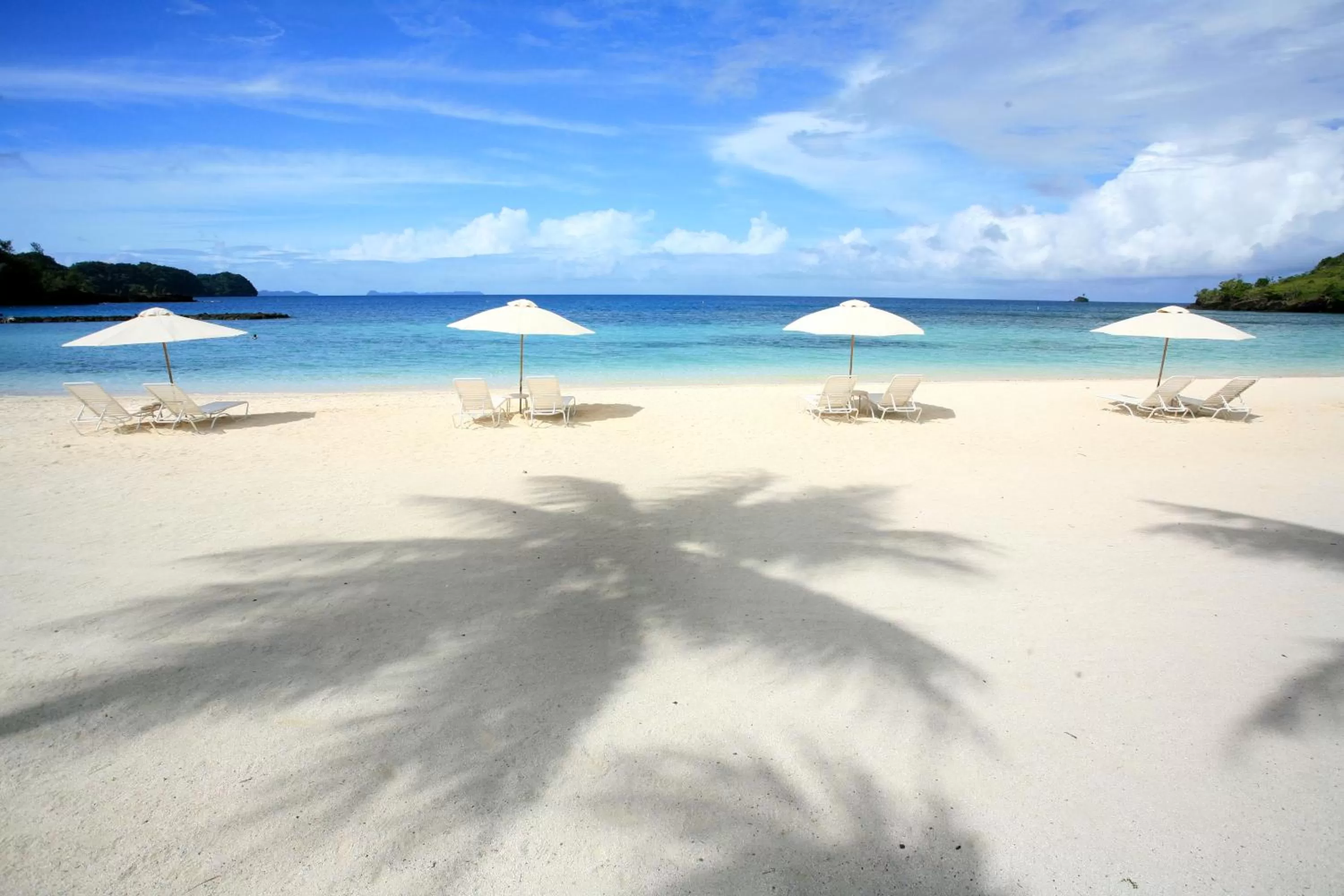 Beach in Palau Pacific Resort & The Pristine Villas and Bungalows