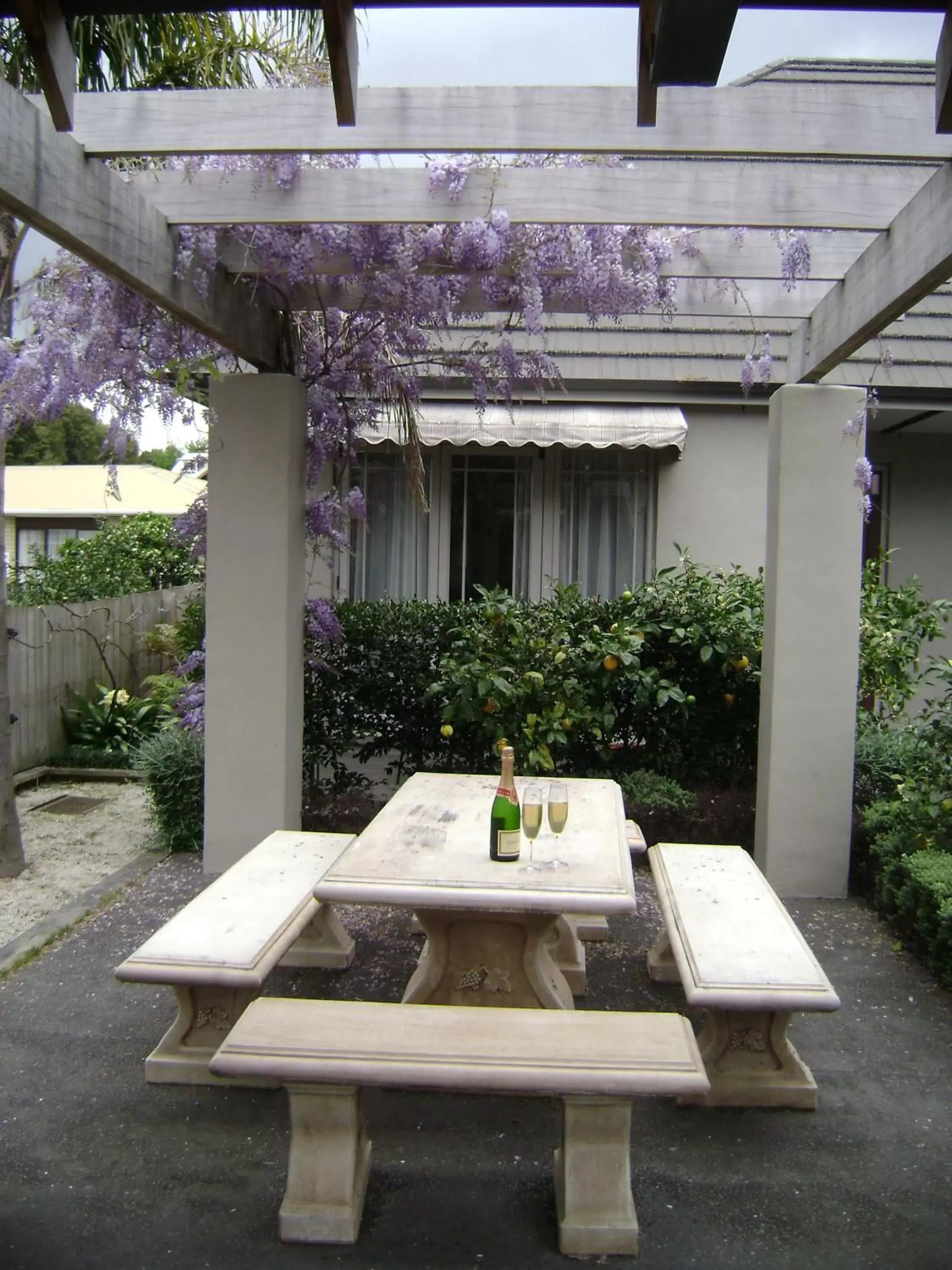 Patio in Lodge Bordeaux