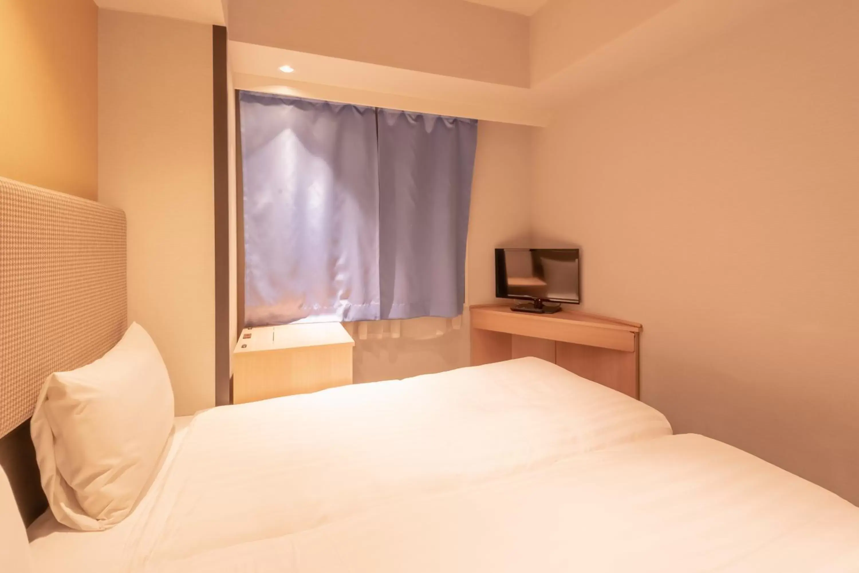 TV and multimedia, Bed in E Hotel Higashi Shinjuku