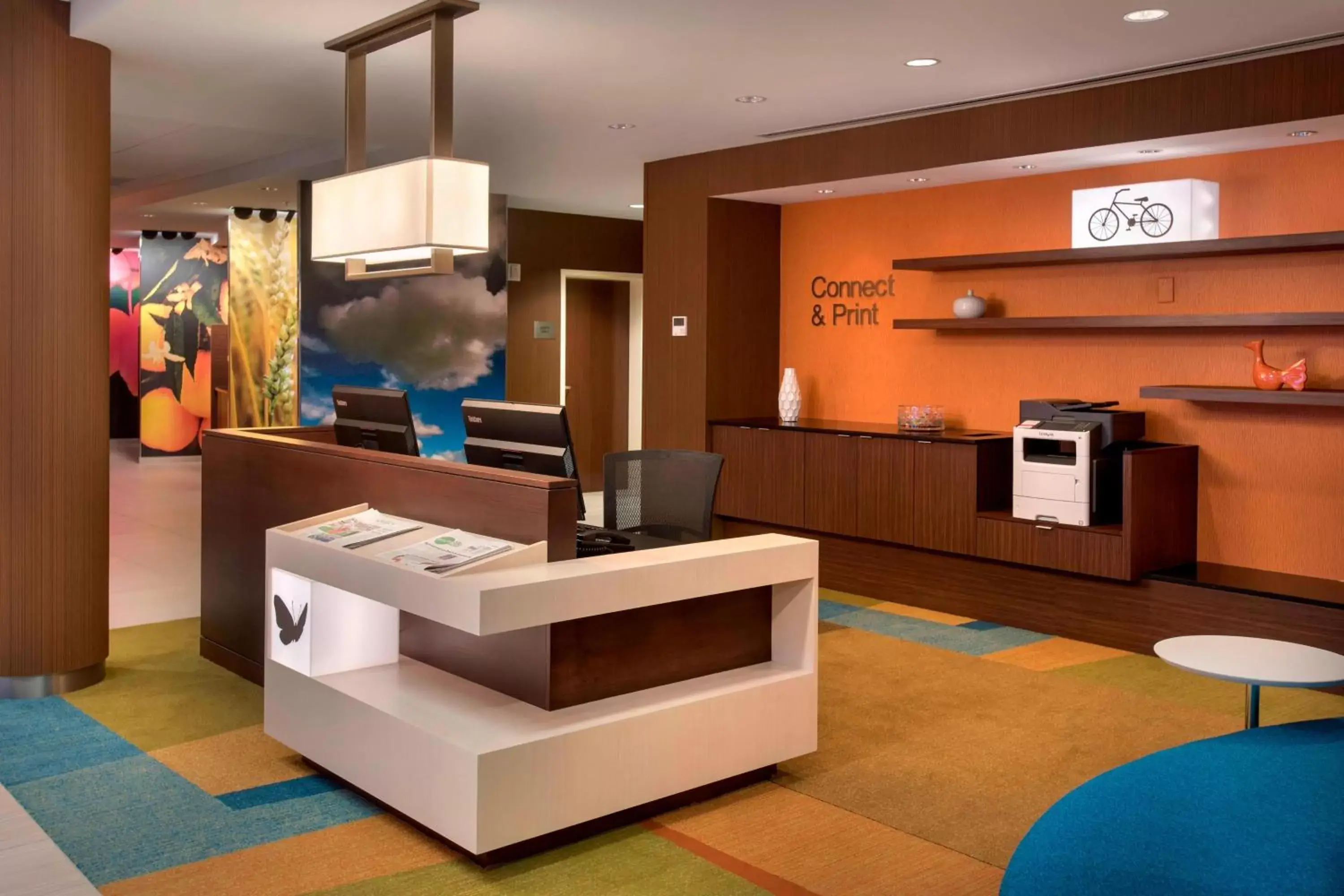 Business facilities, Lobby/Reception in Fairfield Inn & Suites by Marriott Syracuse Carrier Circle