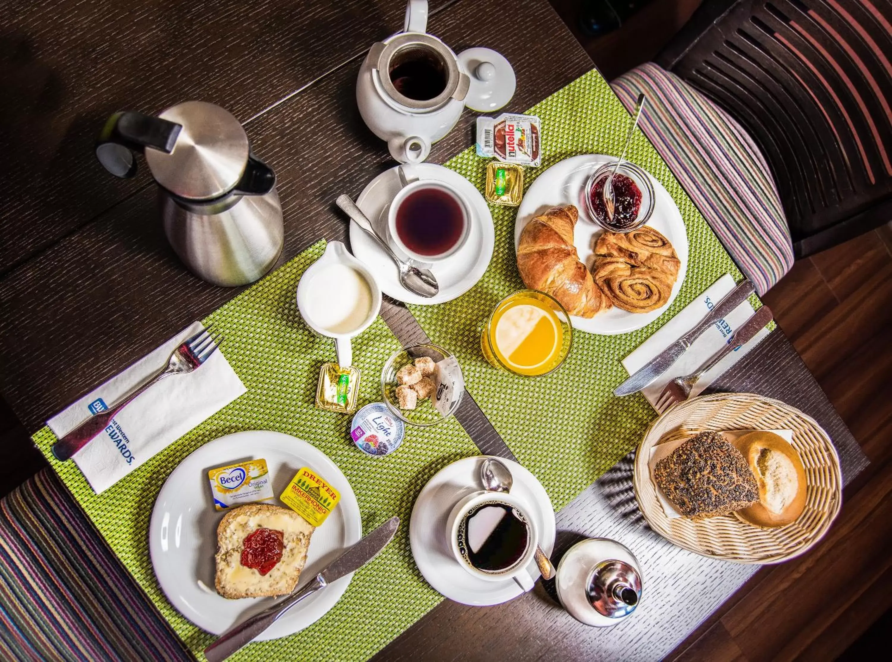 Breakfast in Best Western Raphael Hotel Altona