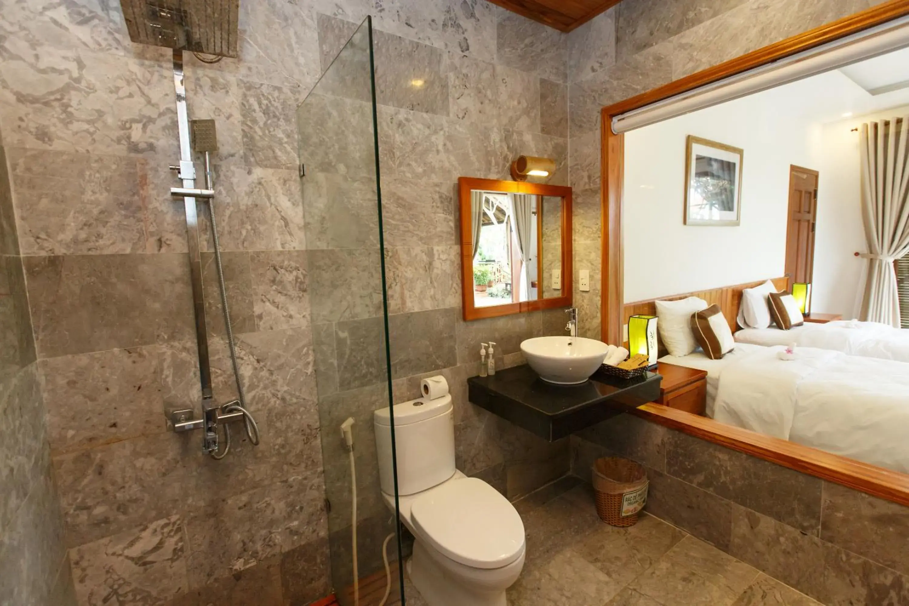 Shower, Bathroom in Lama Villa Hoi An