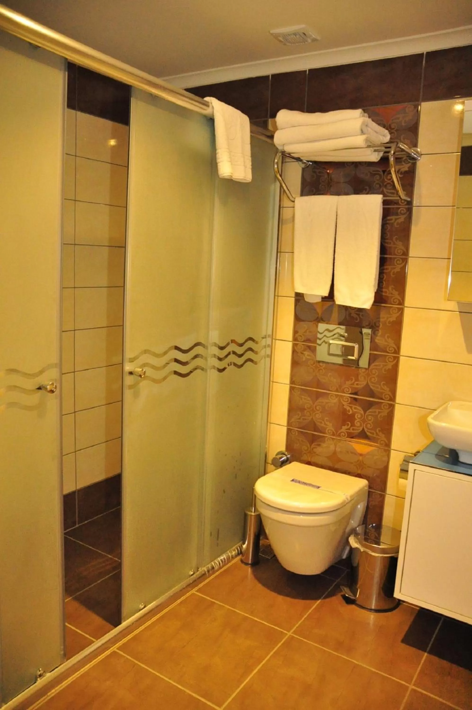 Shower in Aura Boutique Hotel