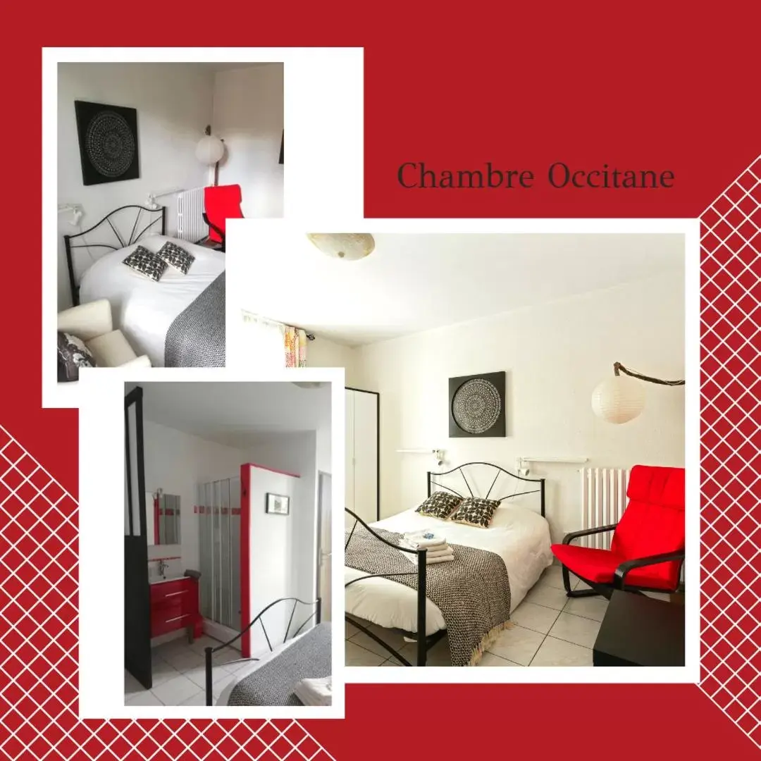 Deluxe Double Room with Shower in La Clé d'Or Deluxe Double Room with Shower in La Clé d'Or