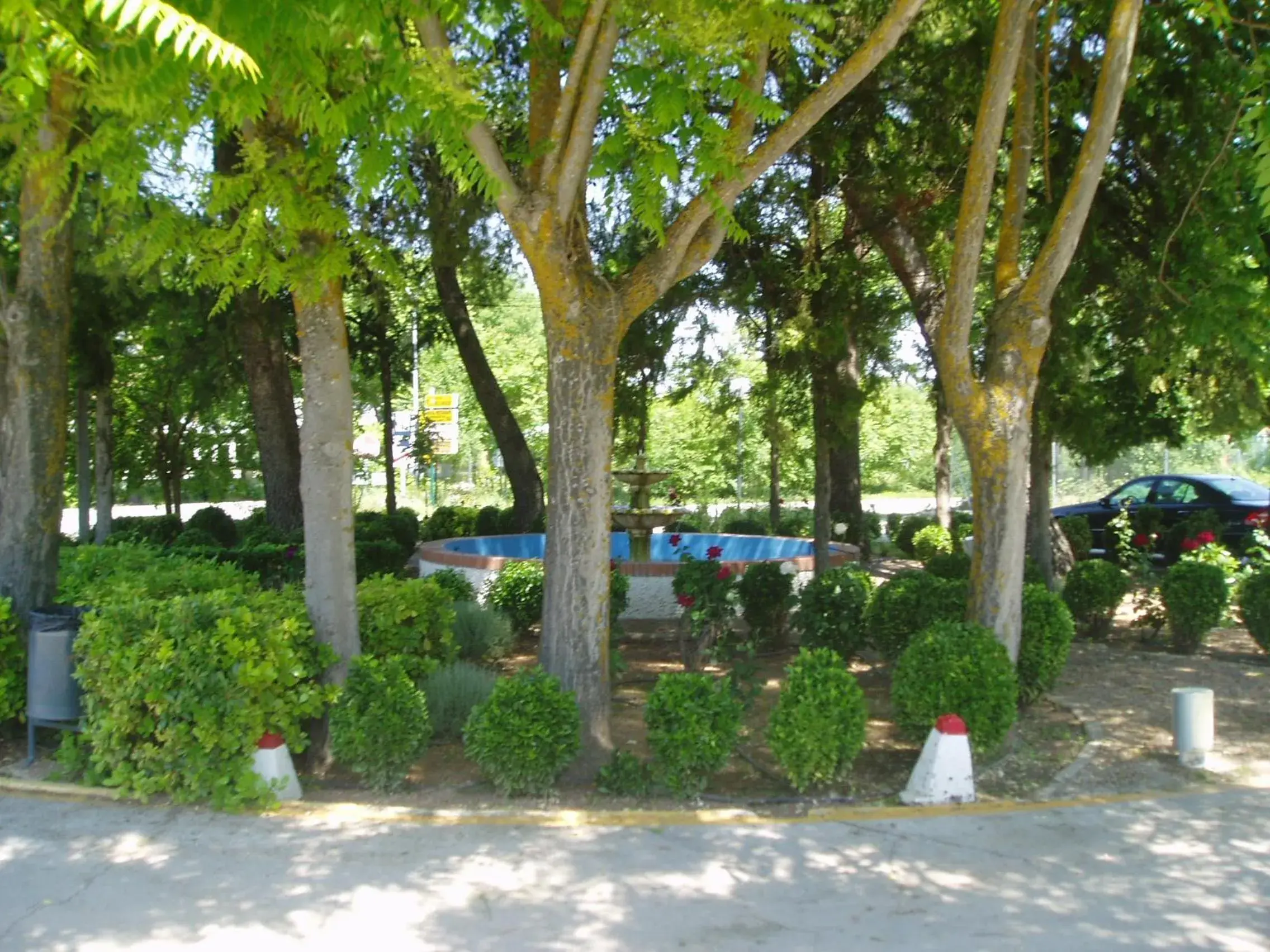 Area and facilities, Garden in Hotel Manzanares