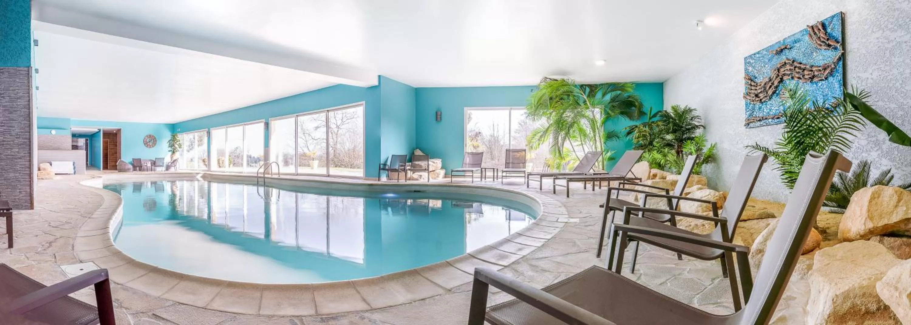 Swimming pool in Domaine De Villers & Spa