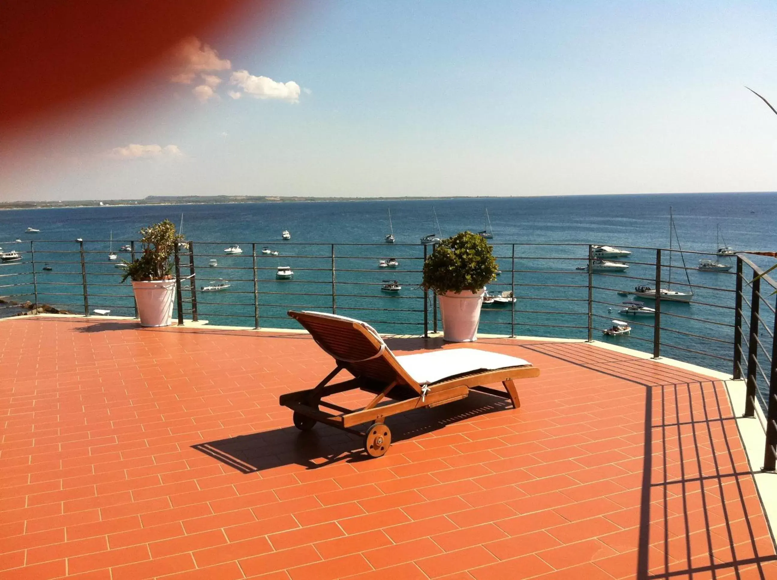 Balcony/Terrace in Salento Palace Bed & Breakfast