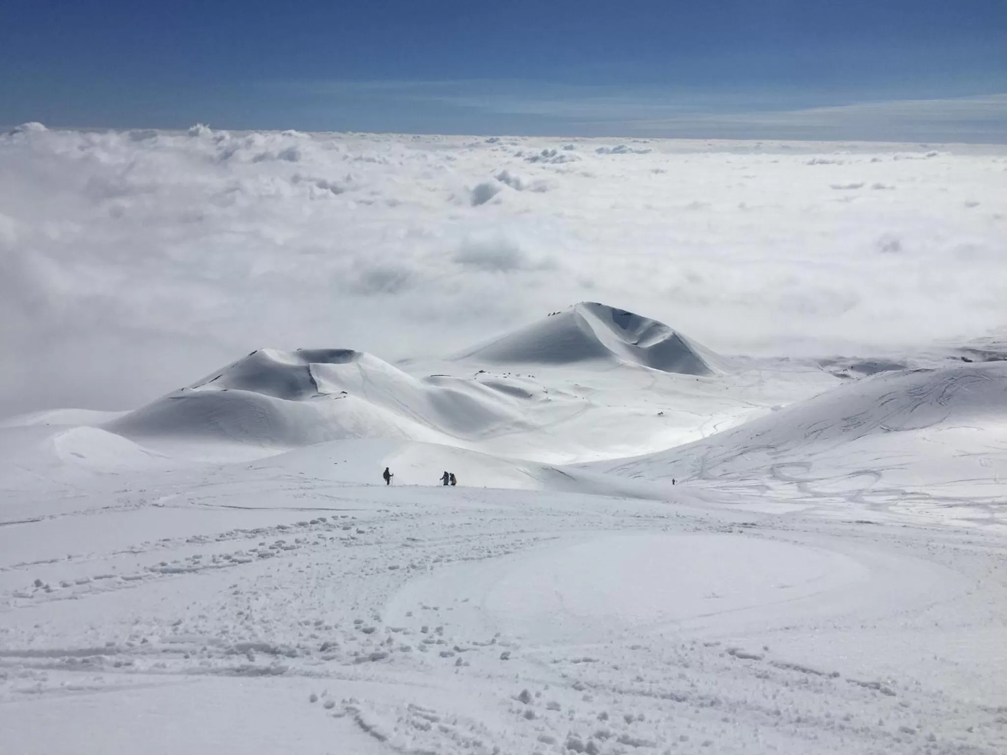 Skiing in Domus Verdiana