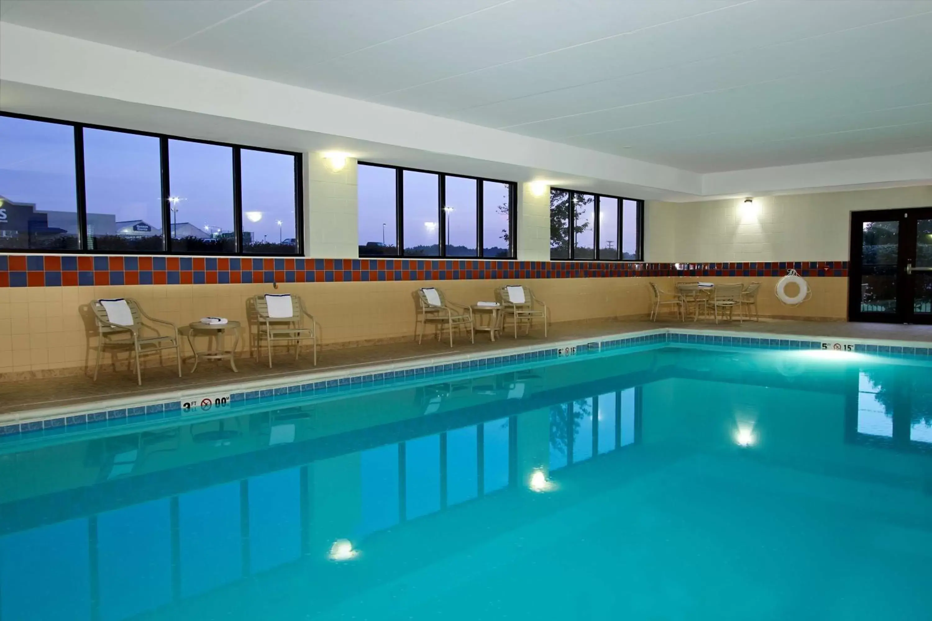 Pool view in Hampton Inn & Suites Madisonville Pool view in Hampton Inn & Suites Madisonville