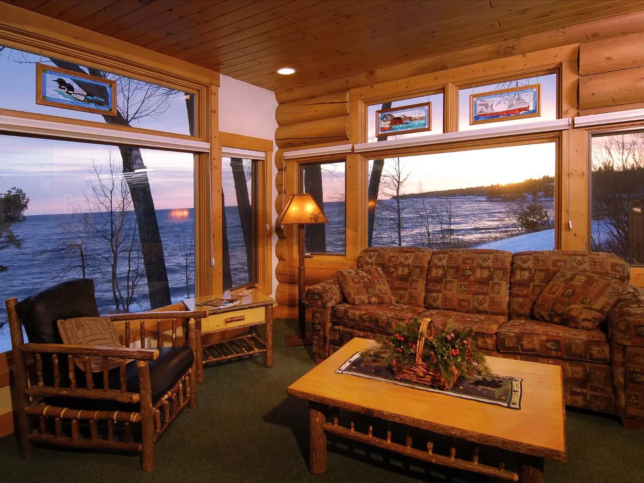 Living room, Seating Area in Grand Superior Lodge