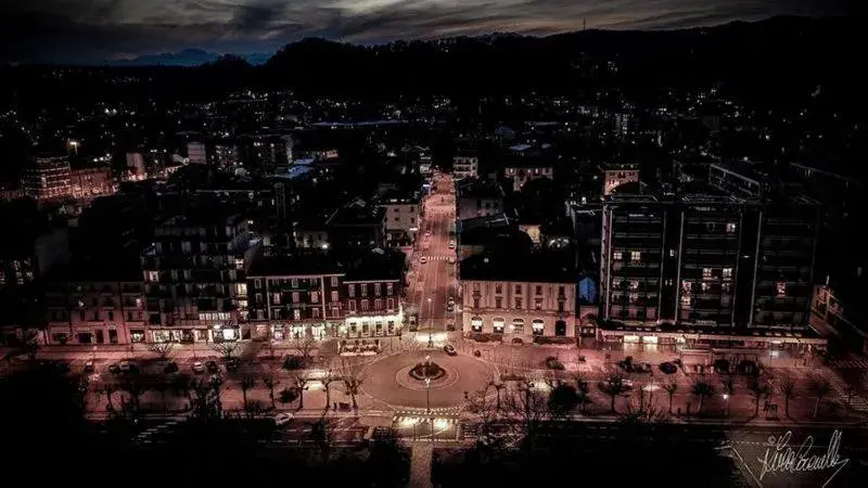 City view, Bird's-eye View in Hotel Spagna