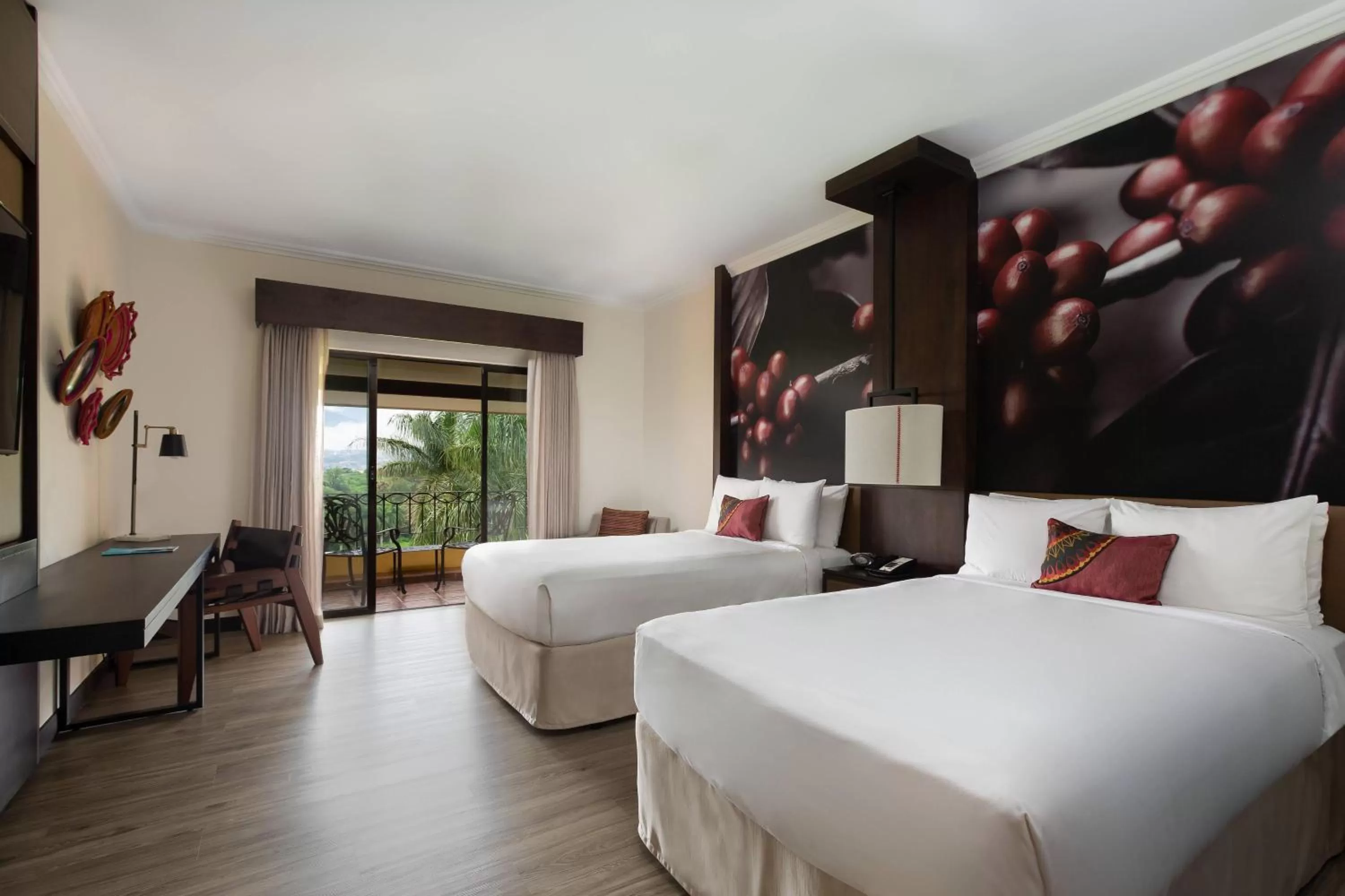 Photo of the whole room, Bed in Costa Rica Marriott Hotel Hacienda Belen