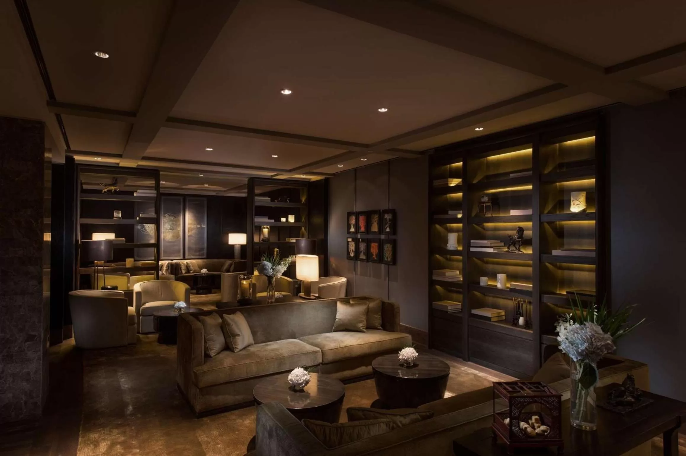 Pool view in Waldorf Astoria Beijing