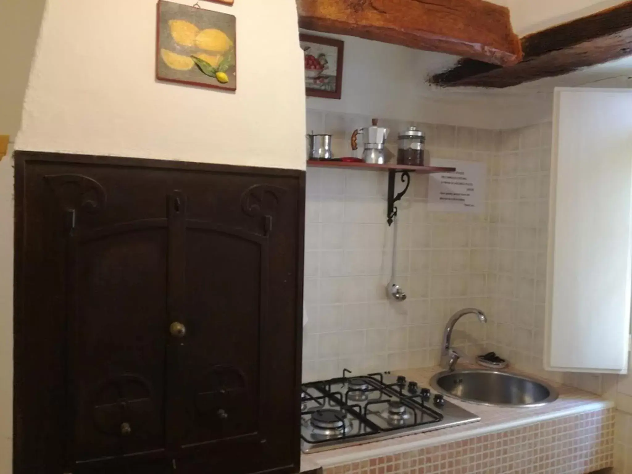 Kitchen or kitchenette, Kitchen/Kitchenette in B&B Borgo San Martino