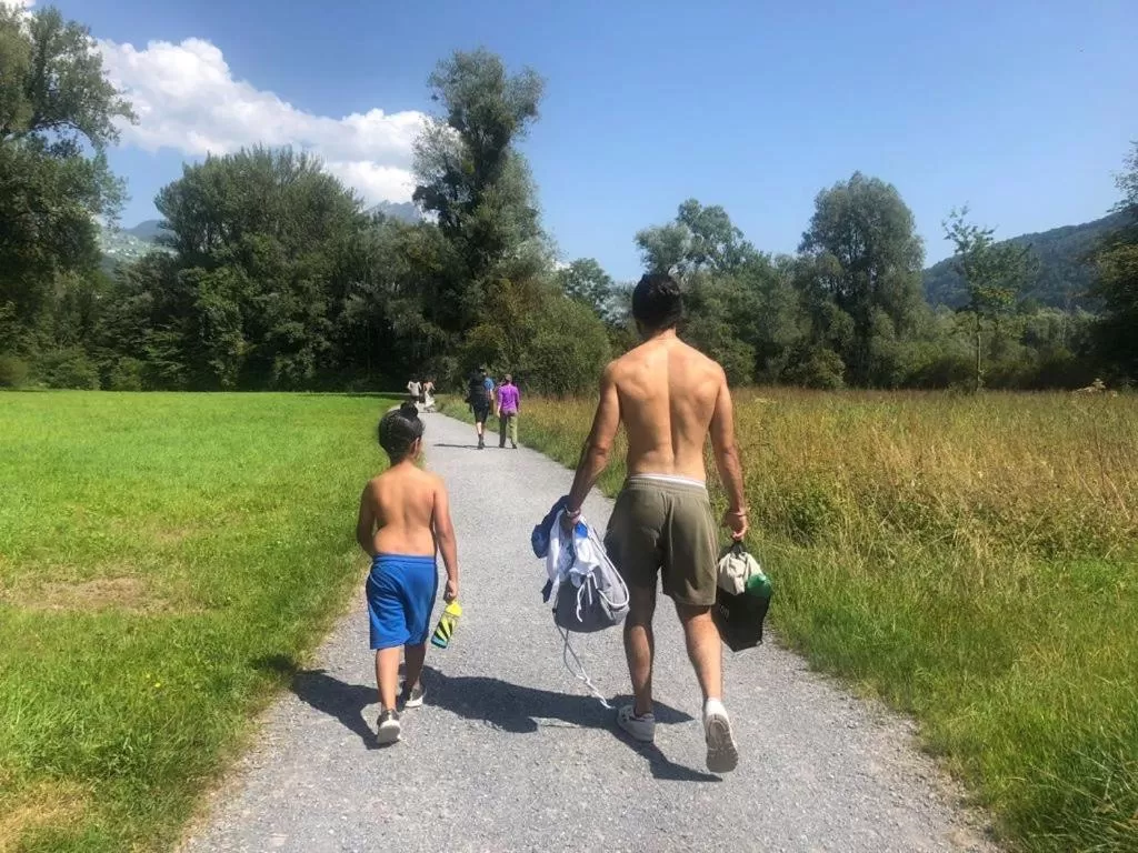 Natural landscape in Schäfli