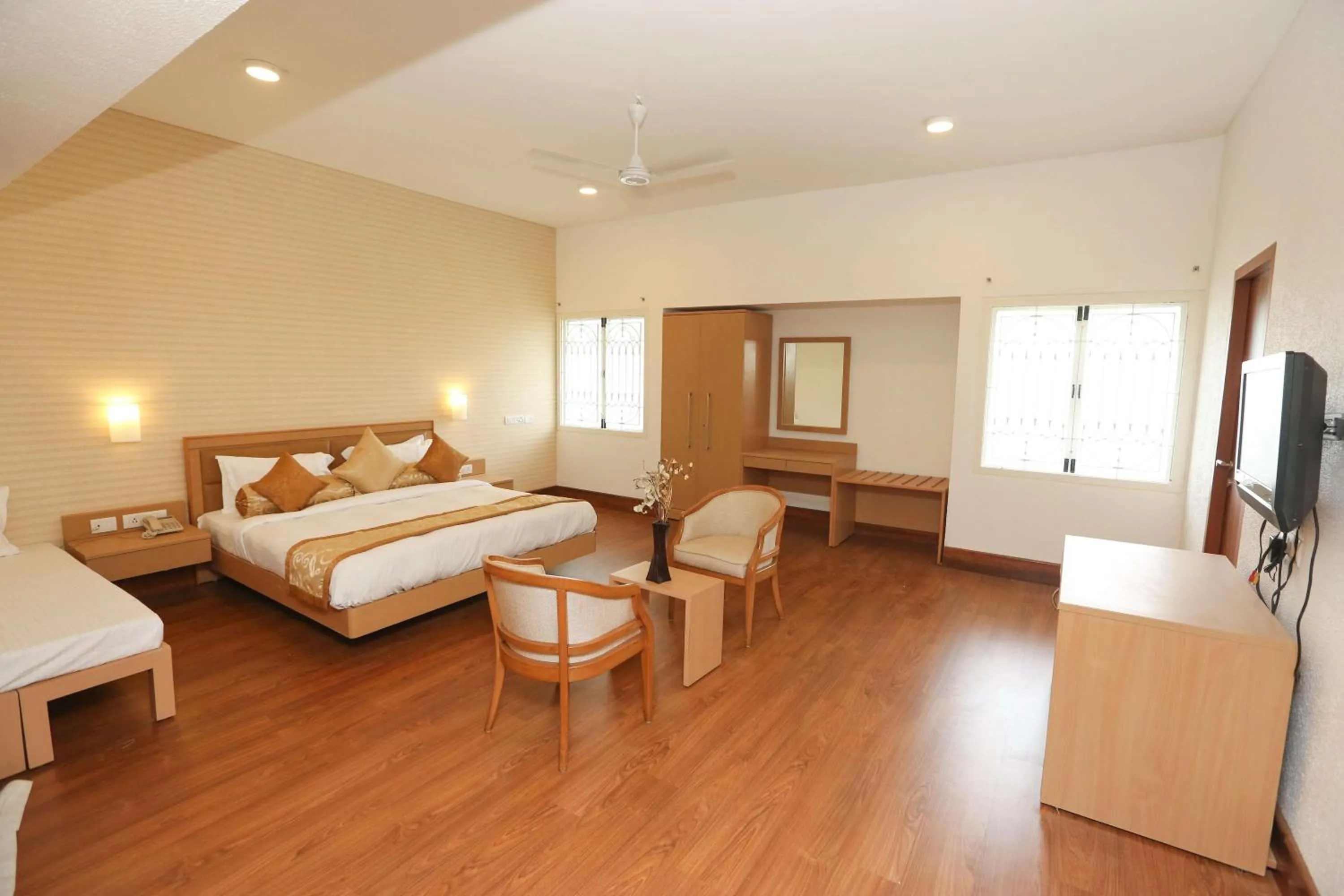 Bedroom, Bed in Avenue 11 Boutique Residences, Poes Garden Chennai