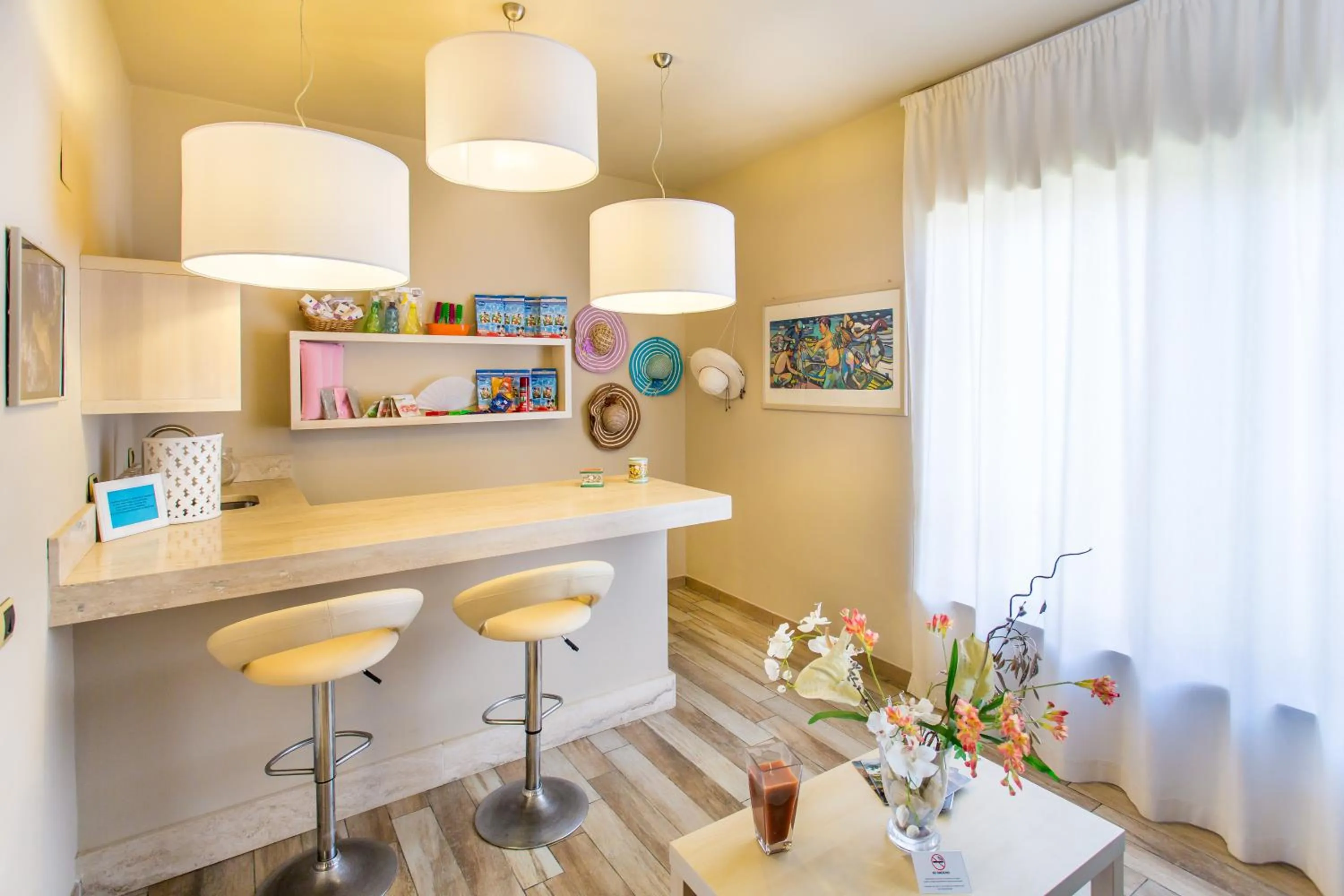 Lounge or bar in Hotel La Playa Blanca