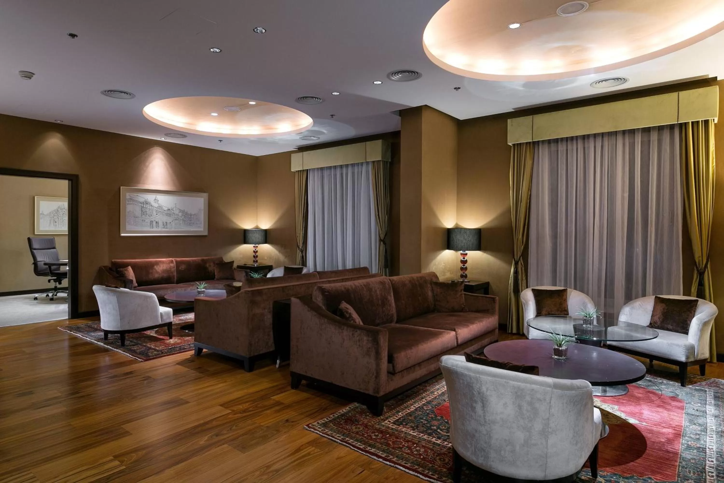 Living room in Grand Hotel River Park, a Luxury Collection Hotel, Bratislava