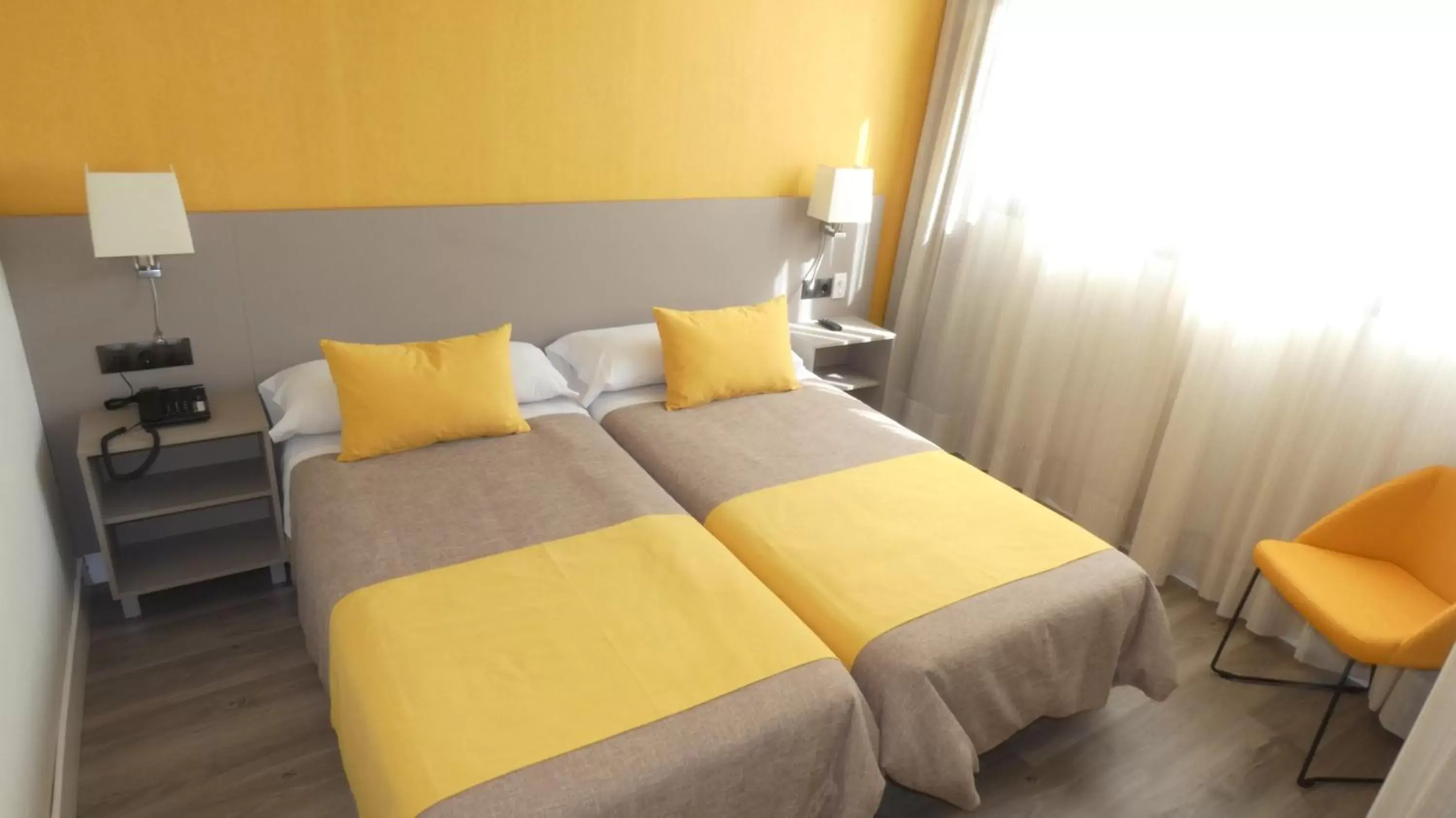 Bed in Hotel Zeus