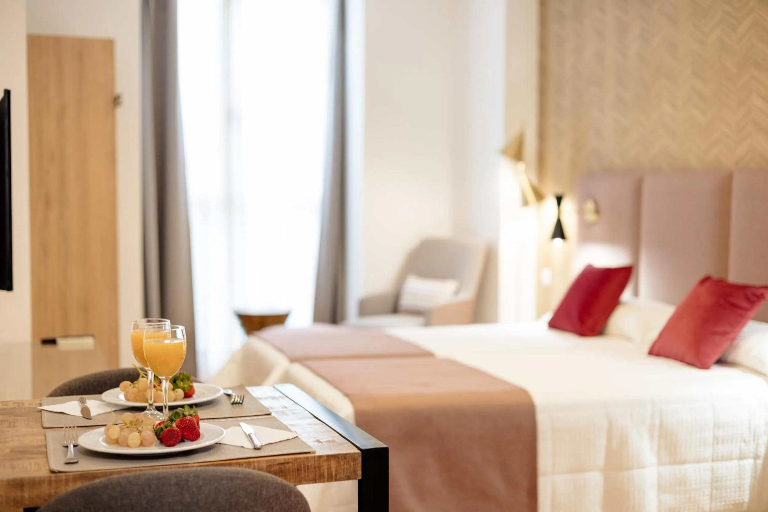 Bed in Apartamentos Debambú