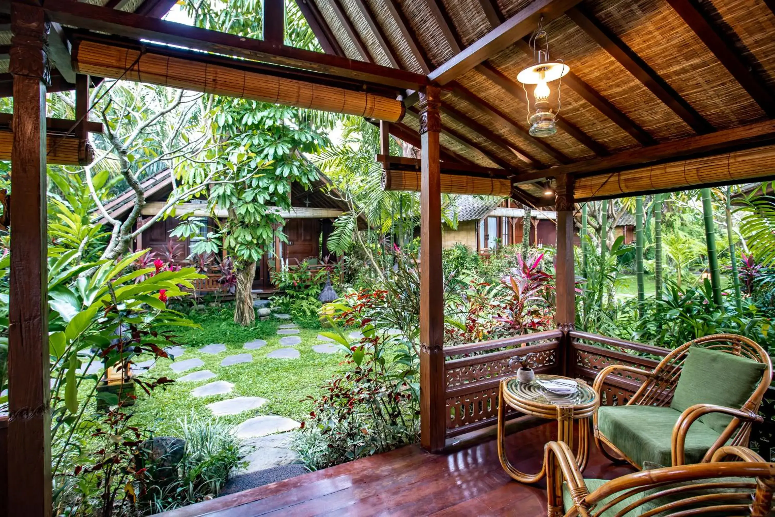 Bed in Arya Villas Ubud