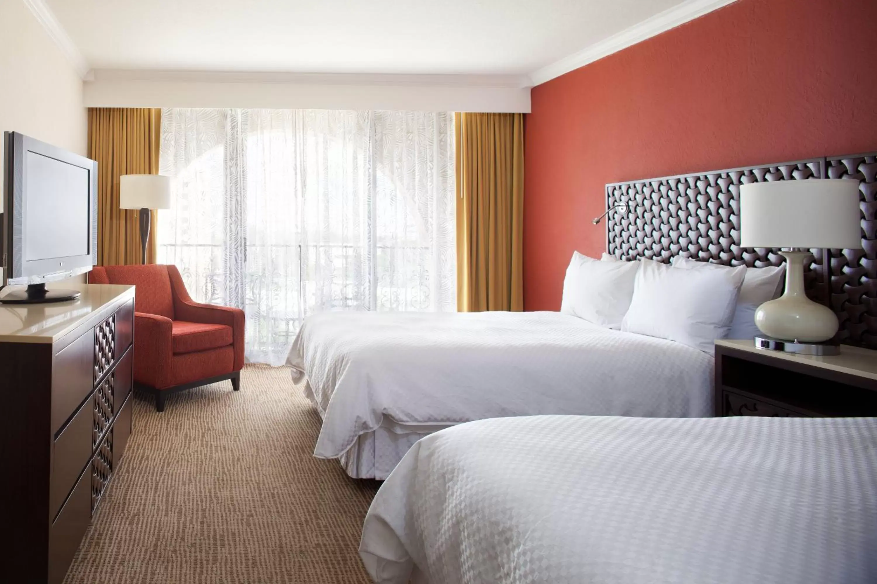 Bed in Opal Grand Oceanfront Resort & Spa