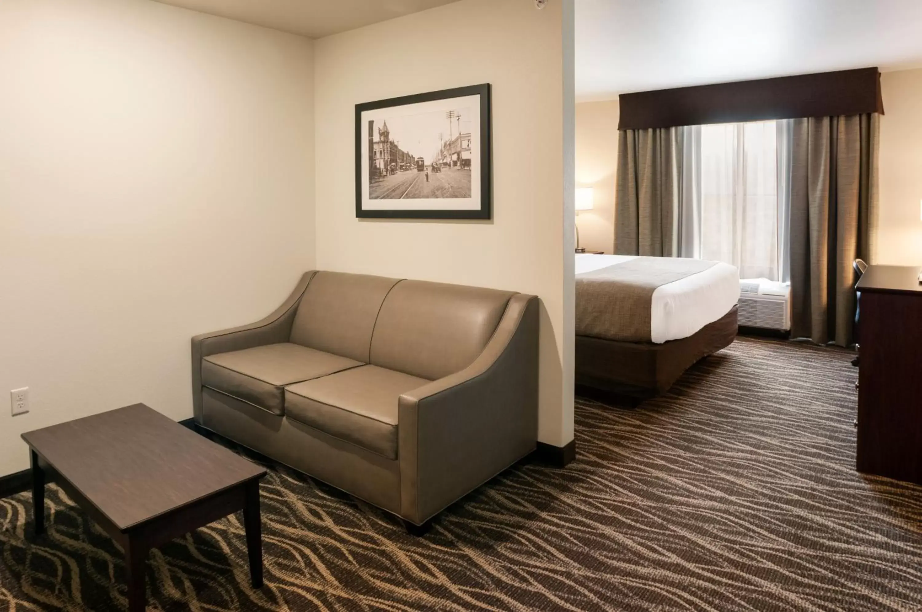Photo of the whole room in Cobblestone Hotel & Suites Appleton International Airport