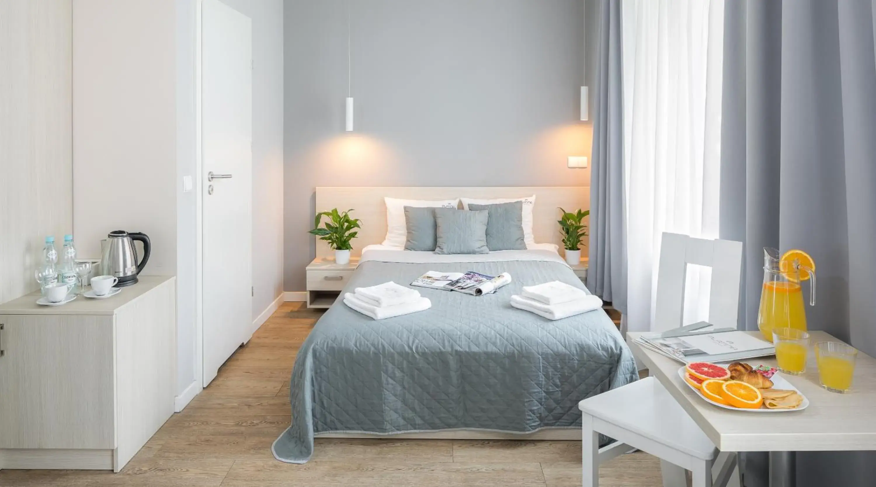 Bed in Apartamenty Platinia - komfortowe noclegi Kraków Stare Miasto Bed in Apartamenty Platinia - komfortowe noclegi Kraków Stare Miasto