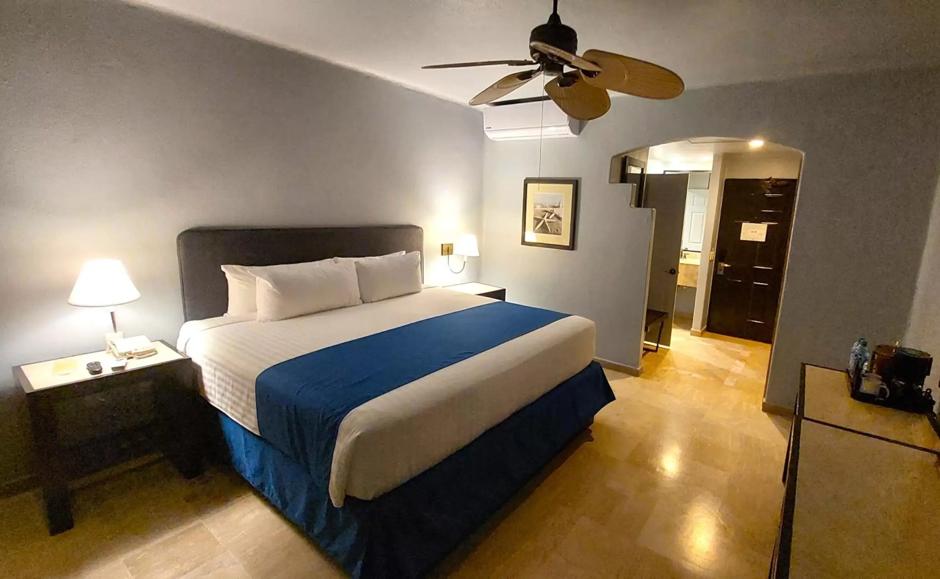 Bed in Peñasco del Sol Hotel